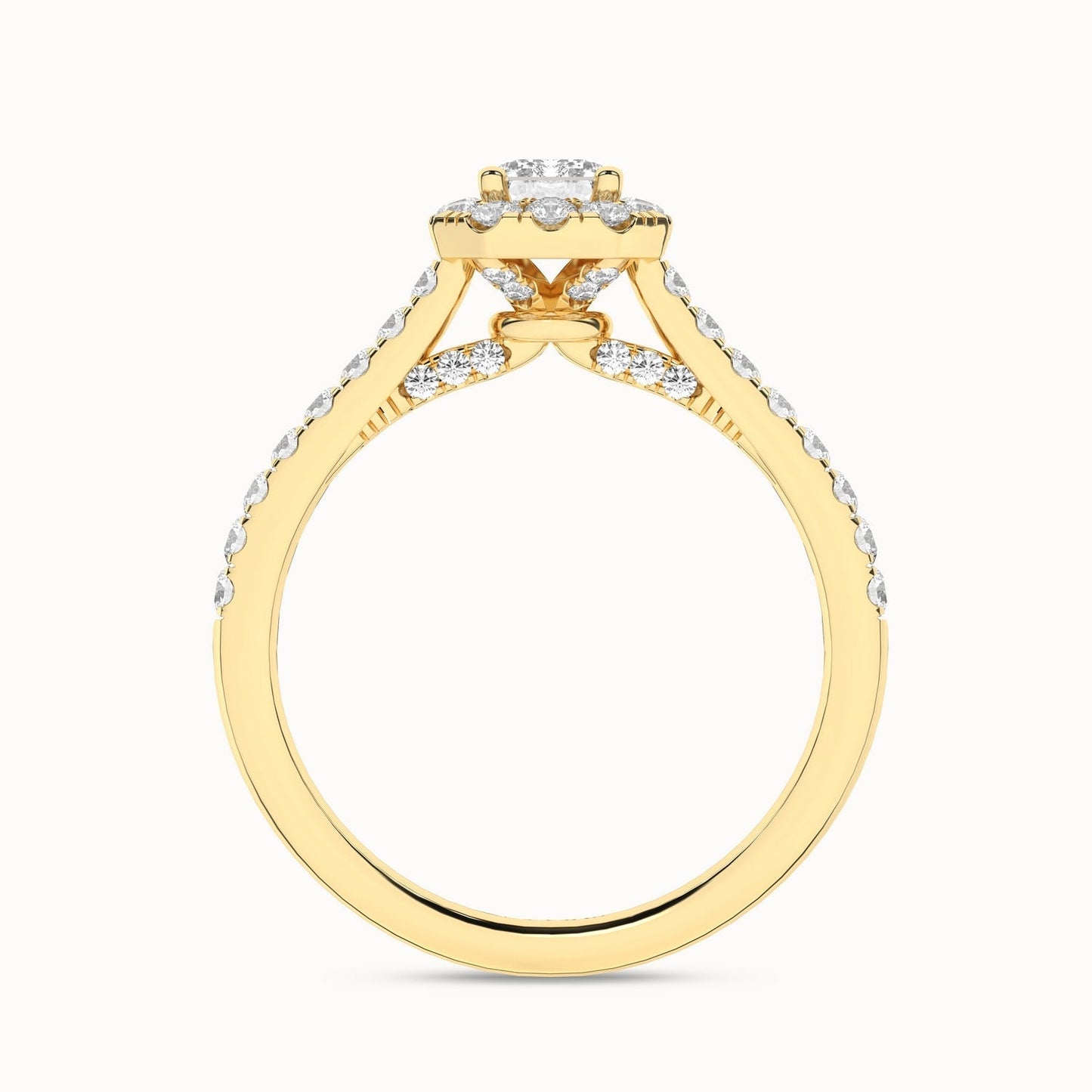 Signature Emerald Halo Ring
