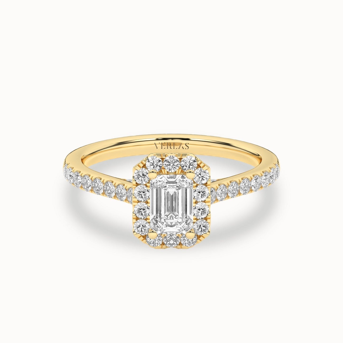 Signature Emerald Halo Ring