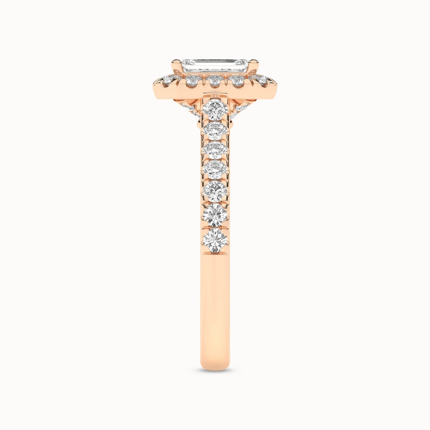 Signature Emerald Halo Ring
