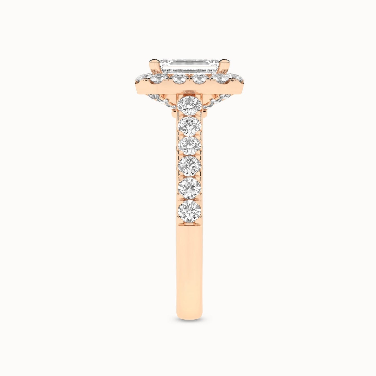 Signature Emerald Halo Ring