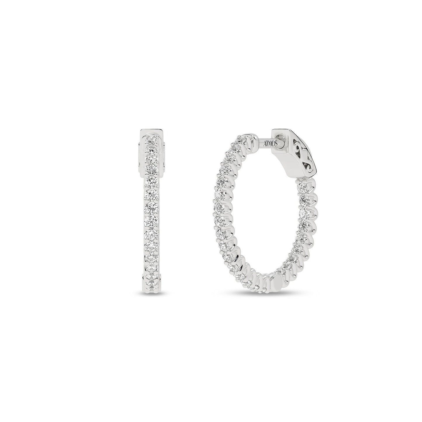 Atmos Diamond Hoops_Product angle _1/2 - 3