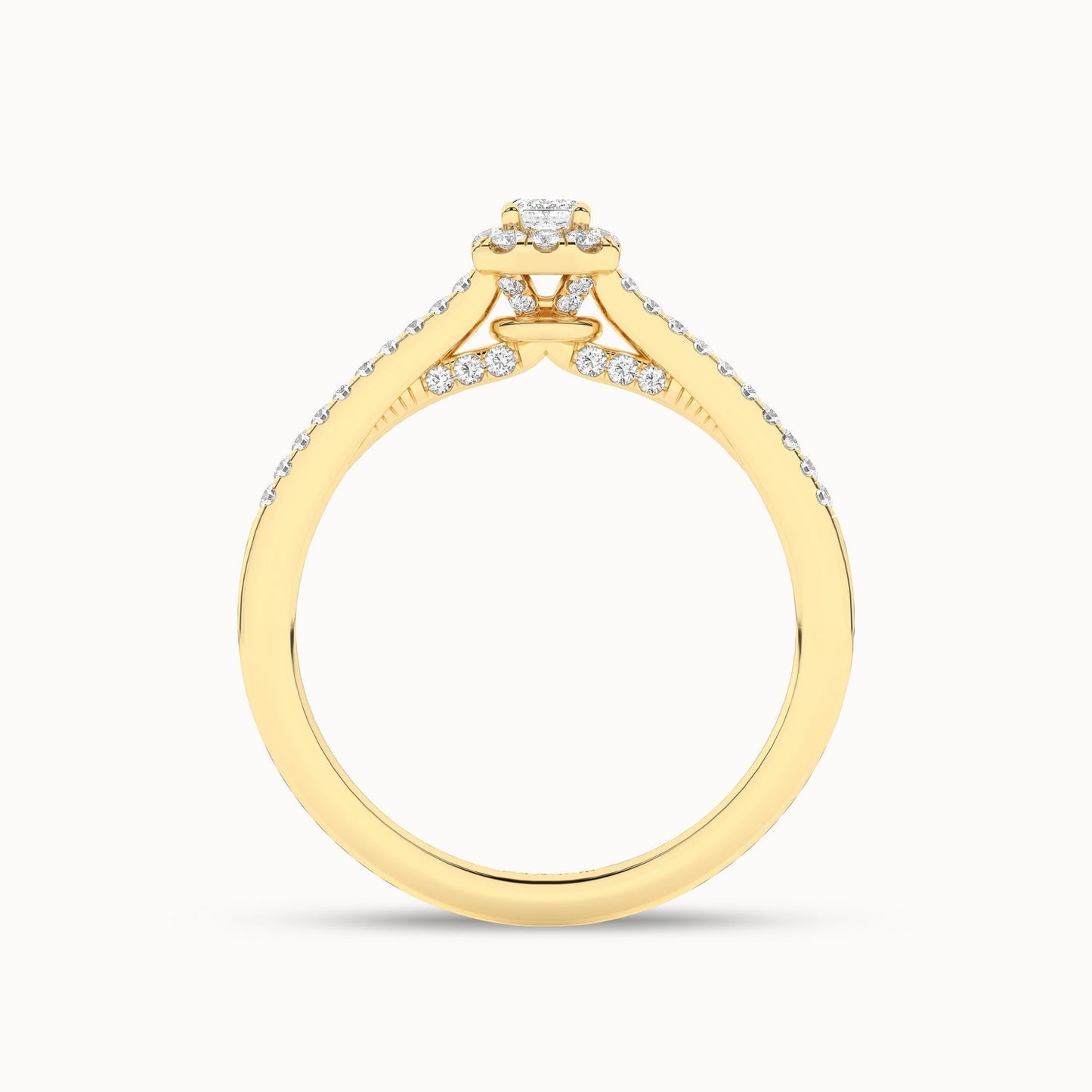 Signature Emerald Halo Ring