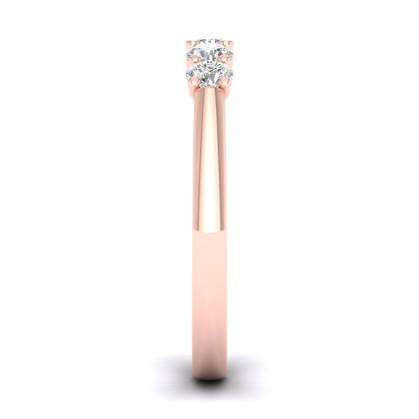 Essential 4-Pronged Round Ring_Product Angle_1/2 Ct. - 4
