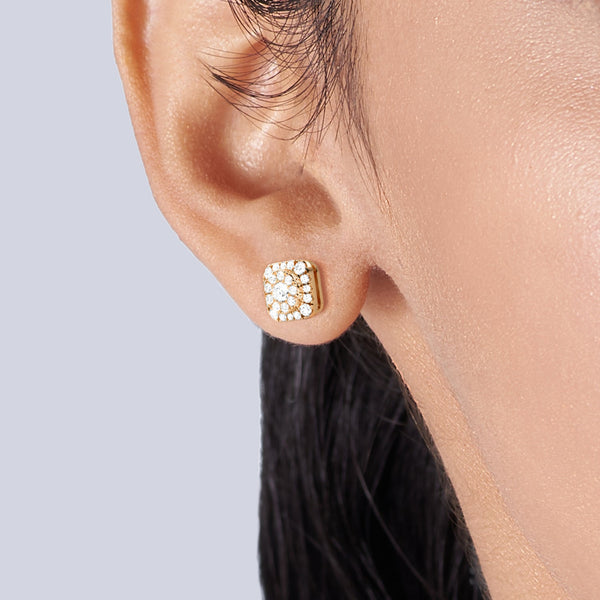 Round-Cushion Halo Studs_Product Angle_PCP Main Image