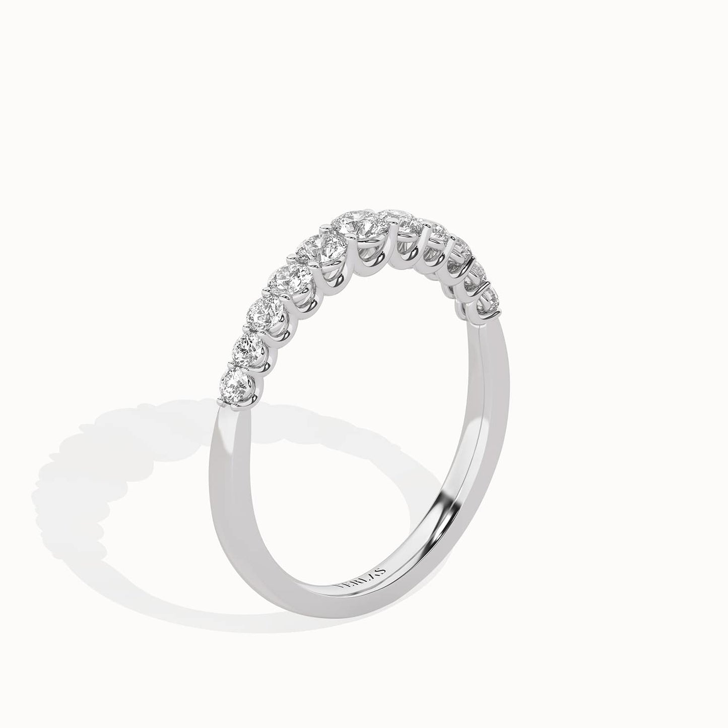 Graduated Round Ring_Product Angle _1/2Ct. - 4