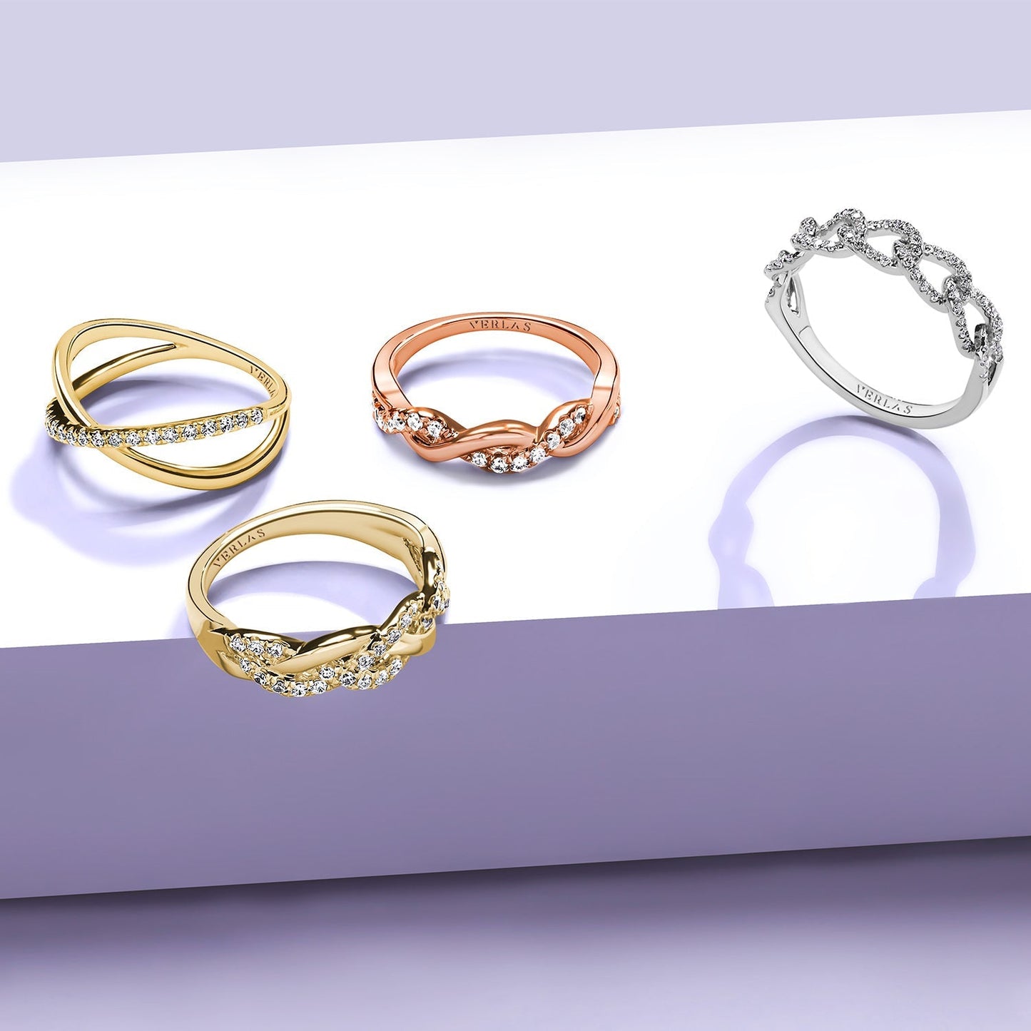 Triple Entwined Braid Ring