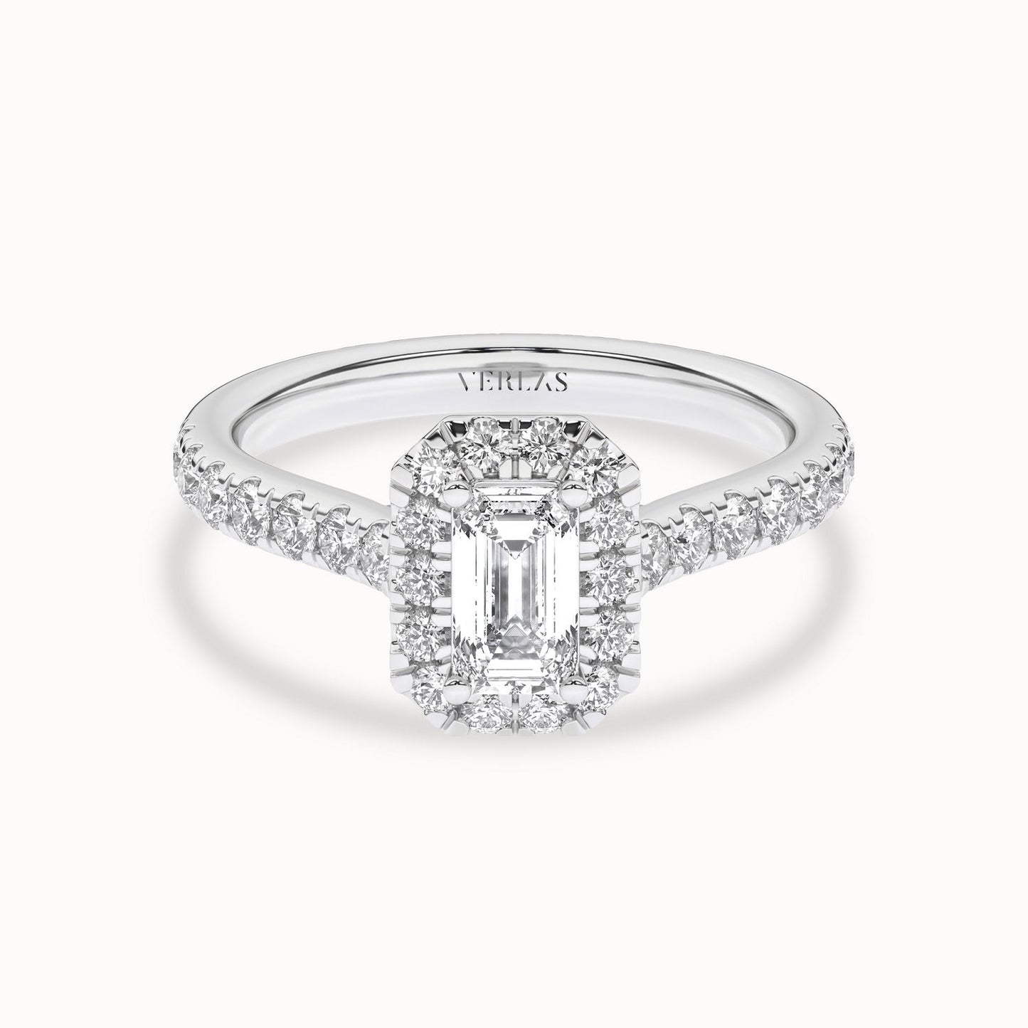 Signature Emerald Halo Ring