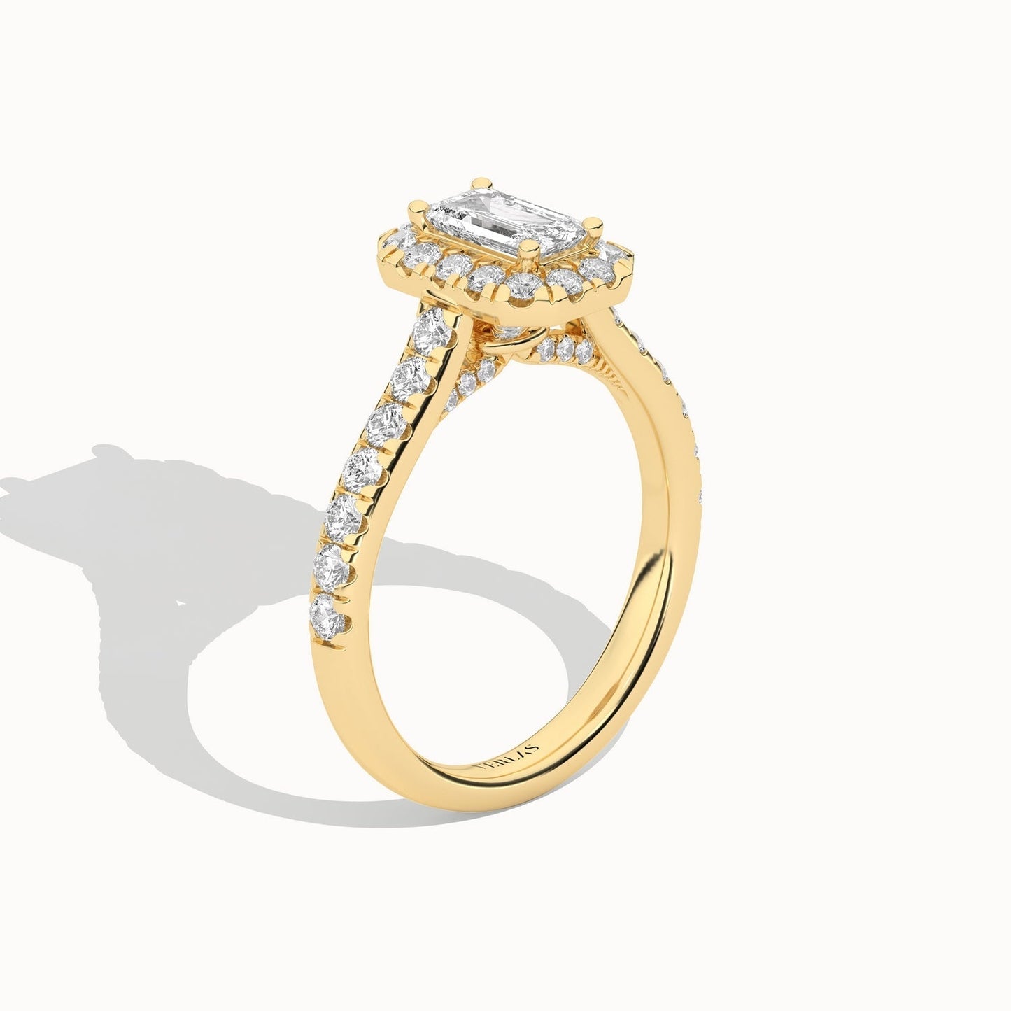 Signature Emerald Halo Ring