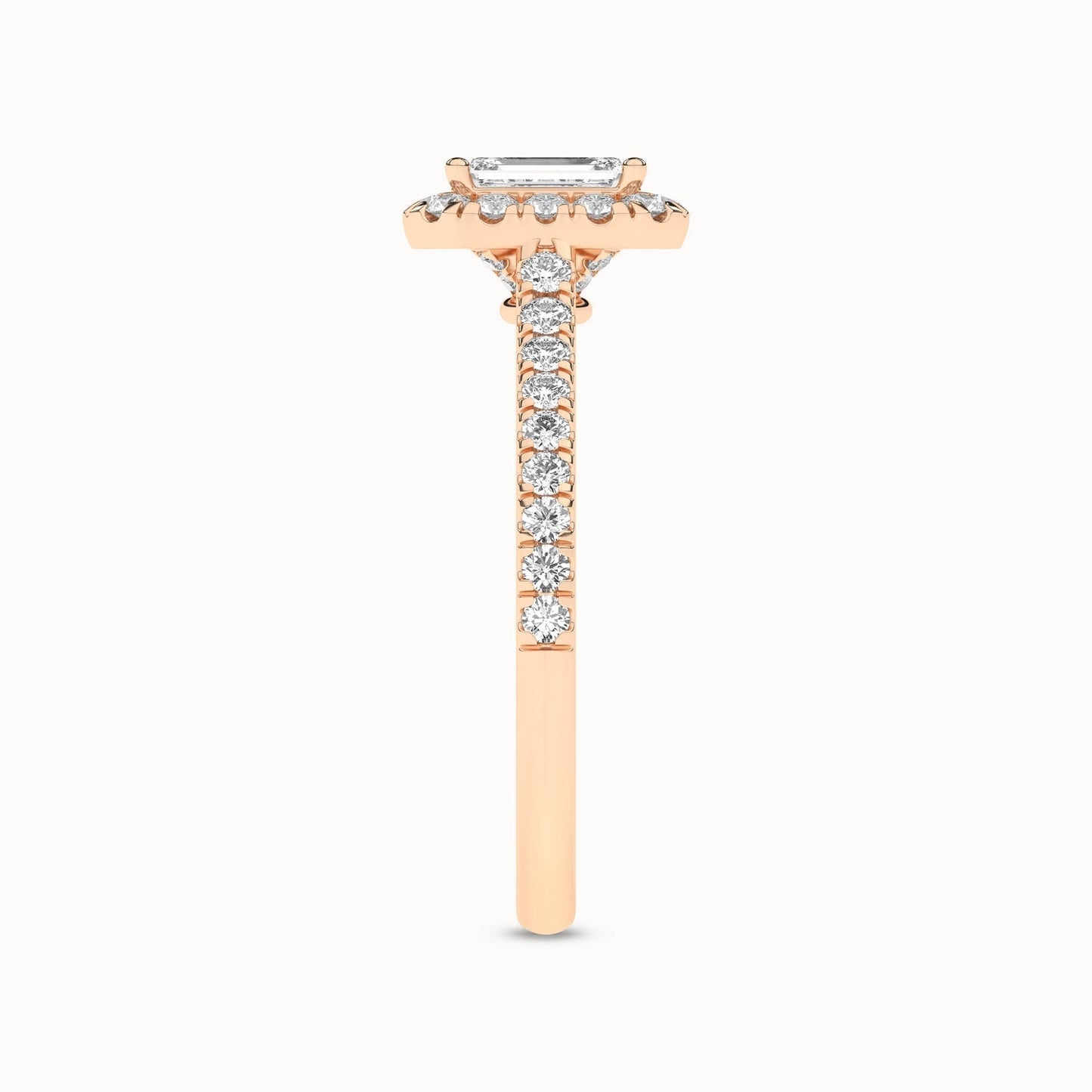 Signature Emerald Halo Ring