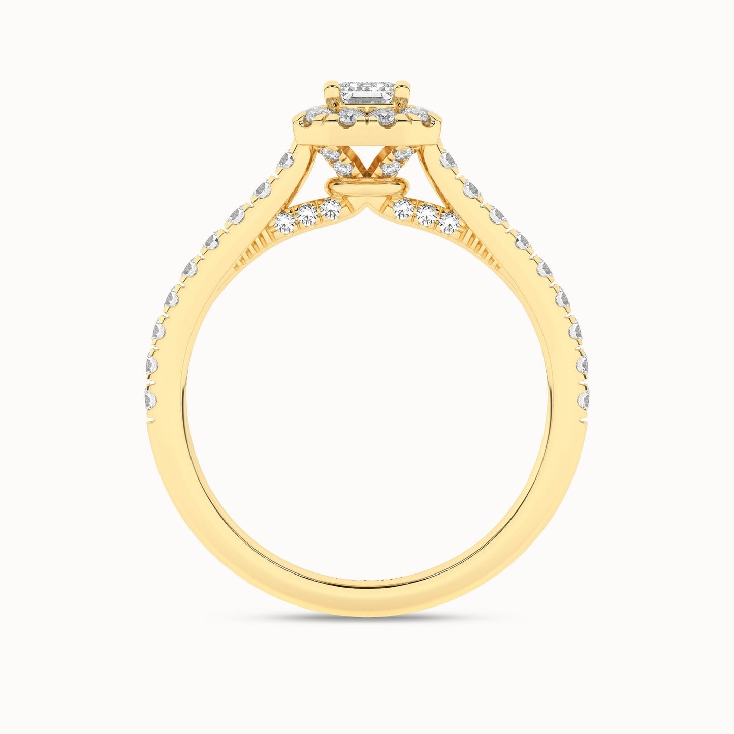 Signature Emerald Halo Ring