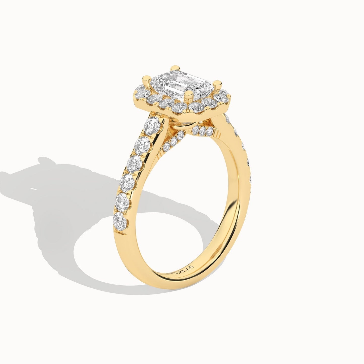 Signature Emerald Halo Ring
