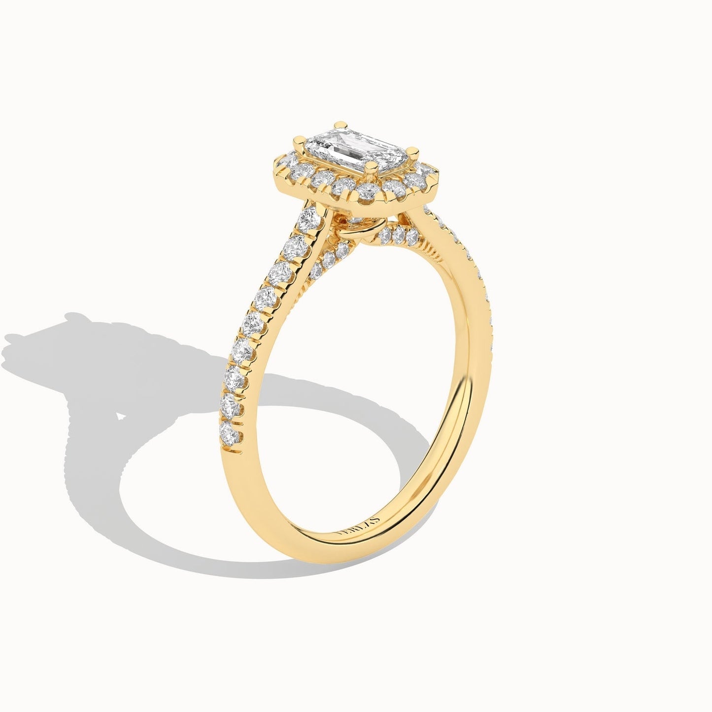 Signature Emerald Halo Ring