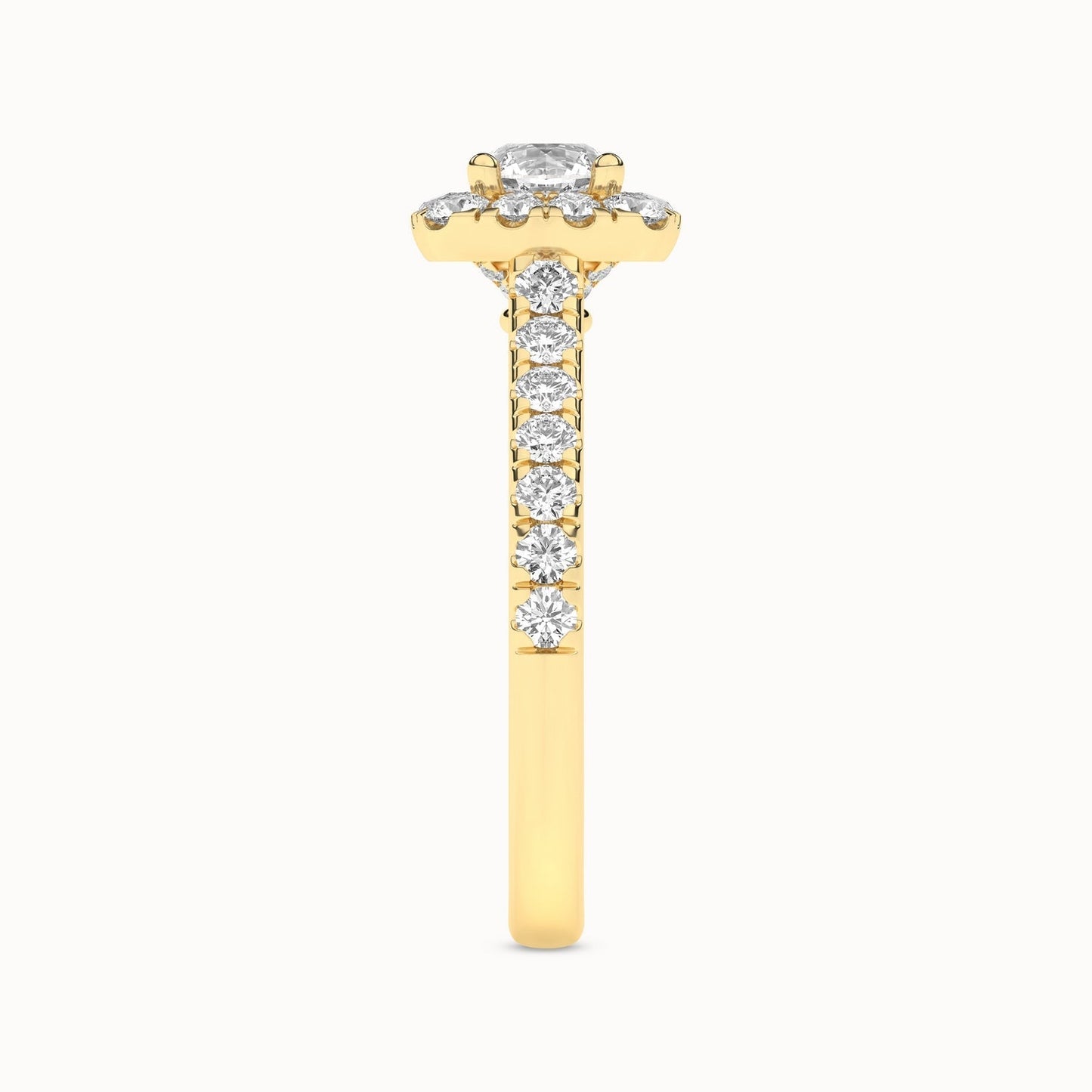 Round-Center Princess Halo Ring_Product Angle_1 1/2Ct. - 3