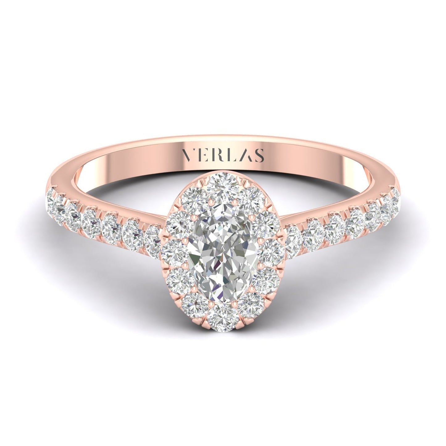 Signature Iconic Ellipse Halo Ring