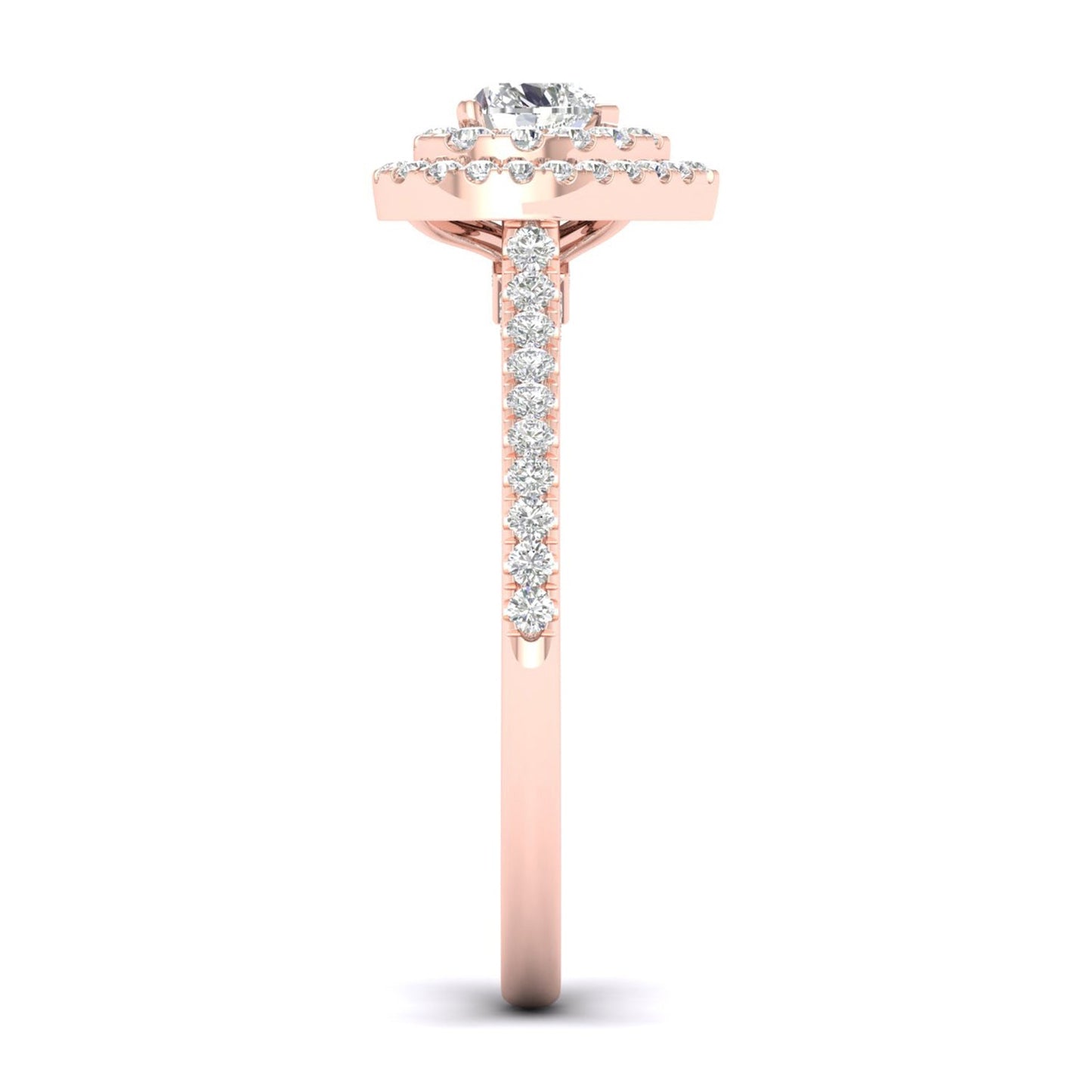 Essential 4-Pronged Round Ring_Product Angle_1/2 Ct. - 4