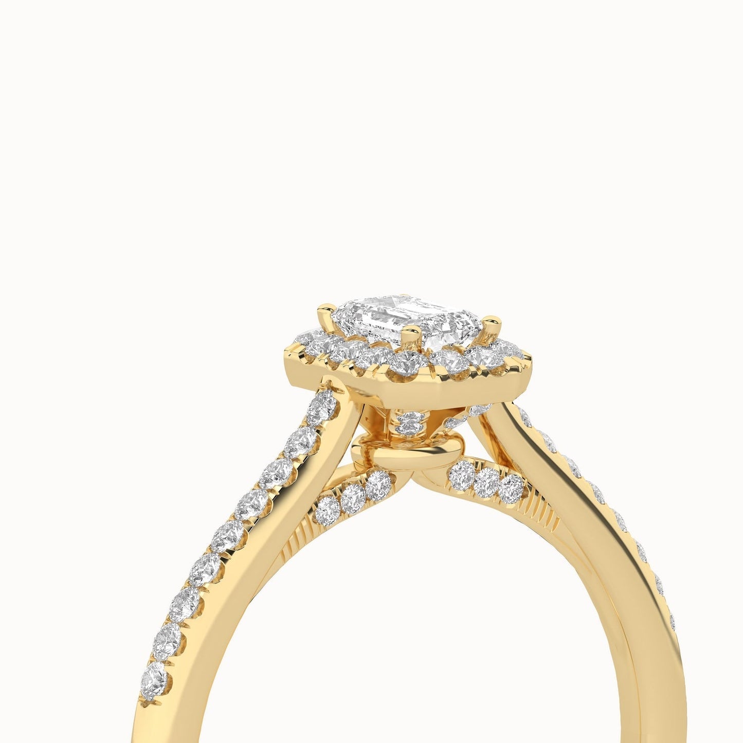 Signature Emerald Halo Ring