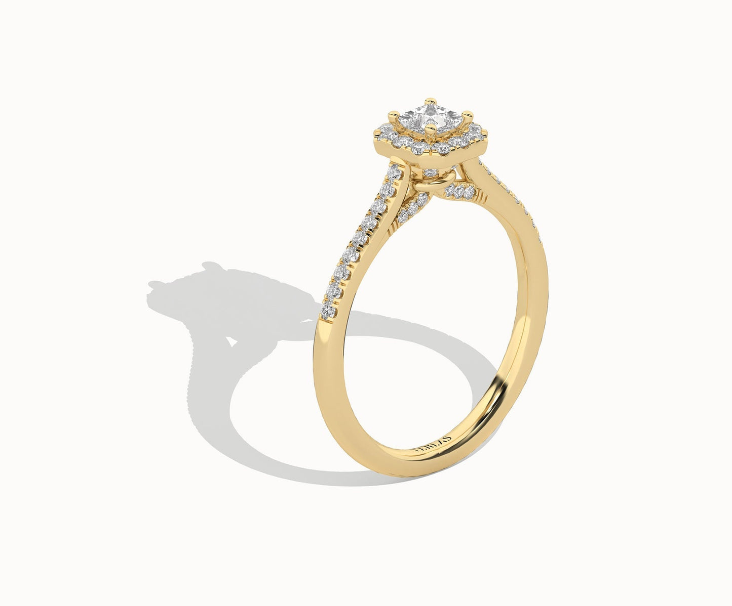 Signature Princess Halo Ring