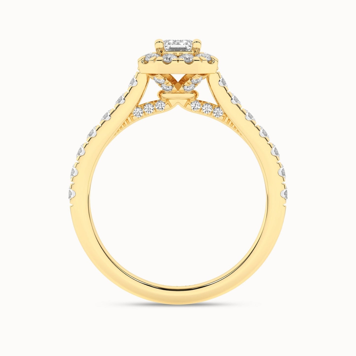 Signature Emerald Halo Ring