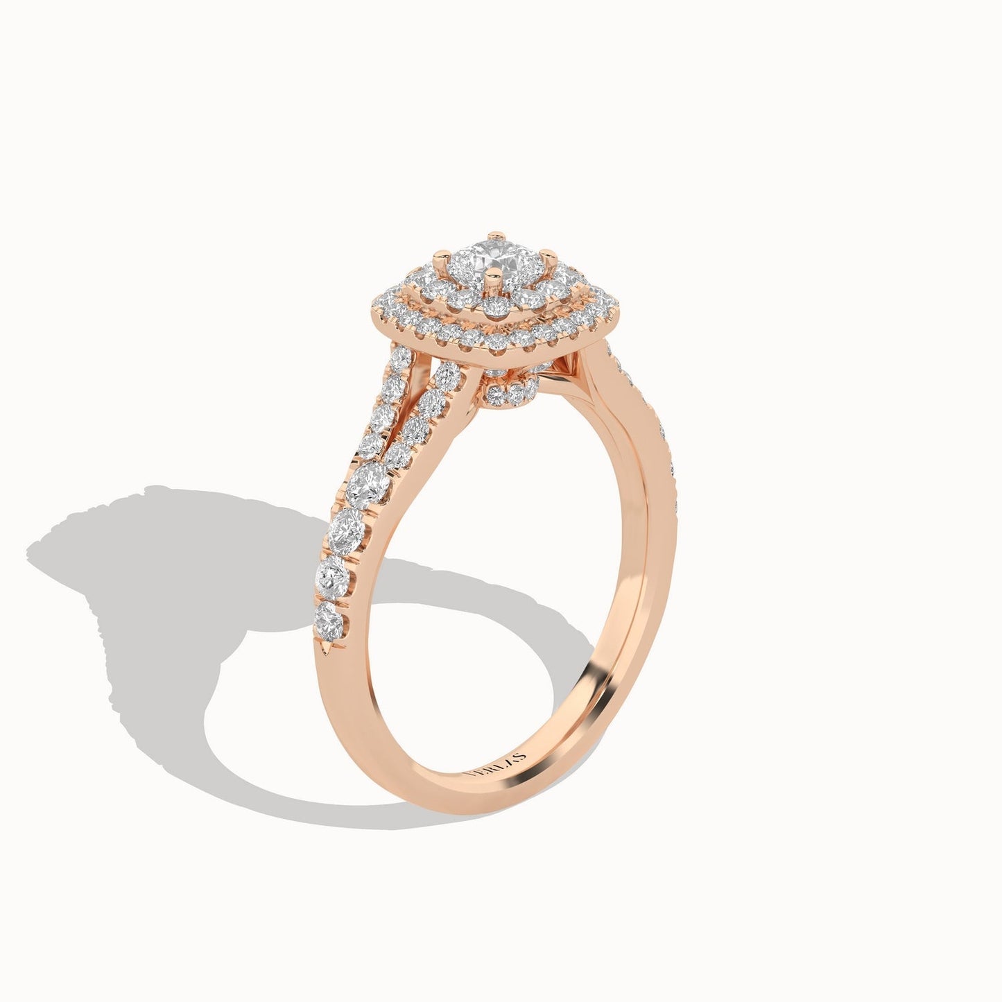 Round-Center Princess Double Halo Ring_Product Angle_1 3/4Ct - 4