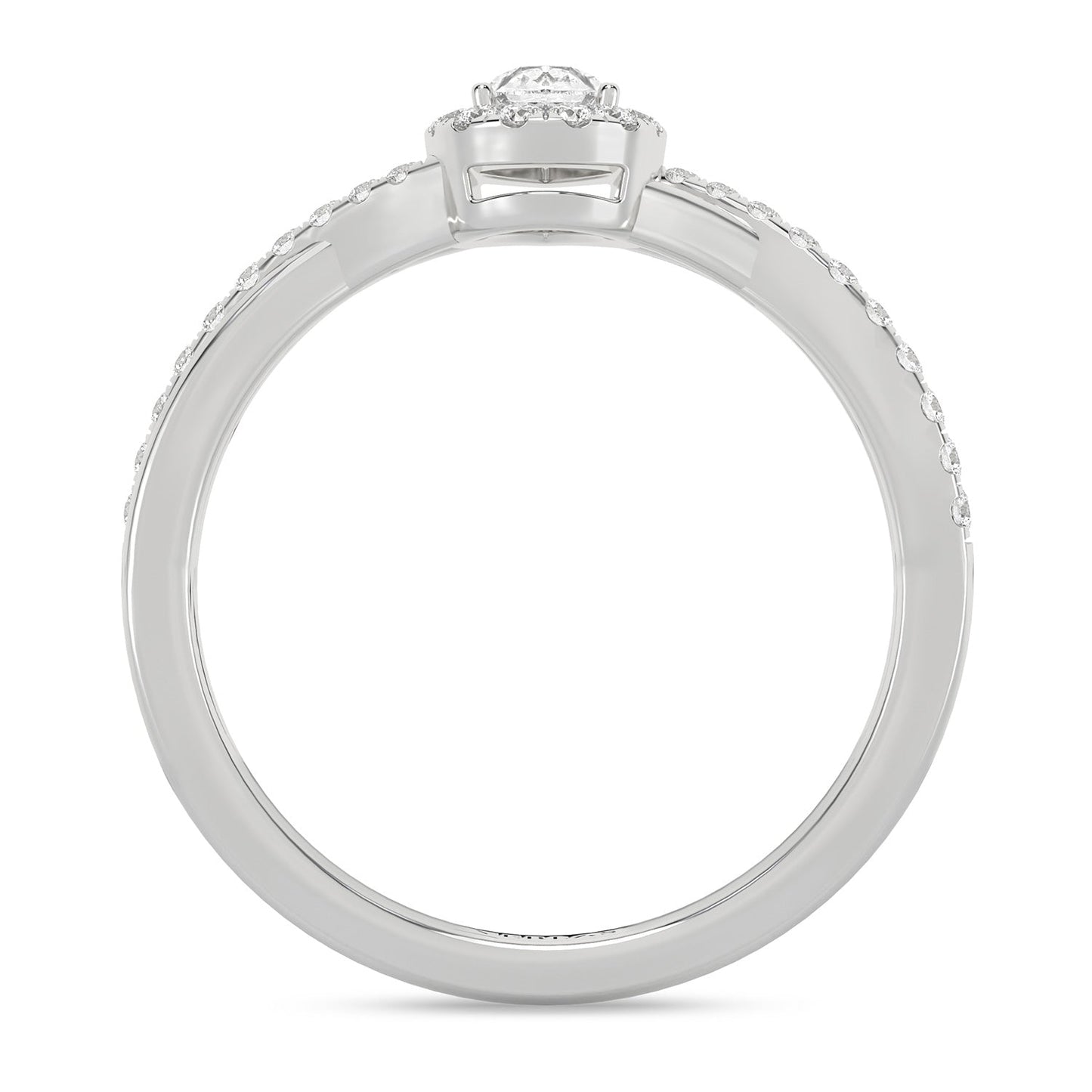 Essential 4-Pronged Round Ring_Product Angle_1/3 Ct. - 3