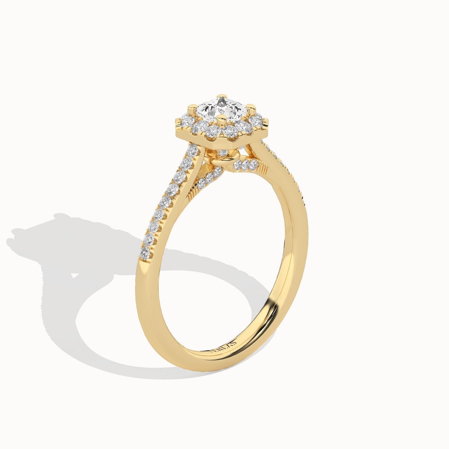 Signature Princess Halo Ring