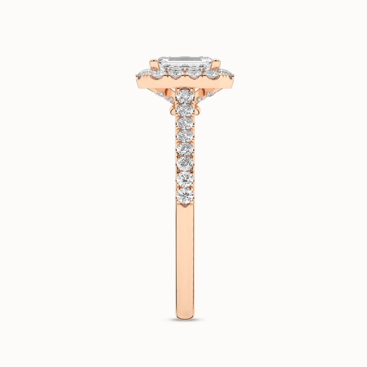 Signature Emerald Halo Ring