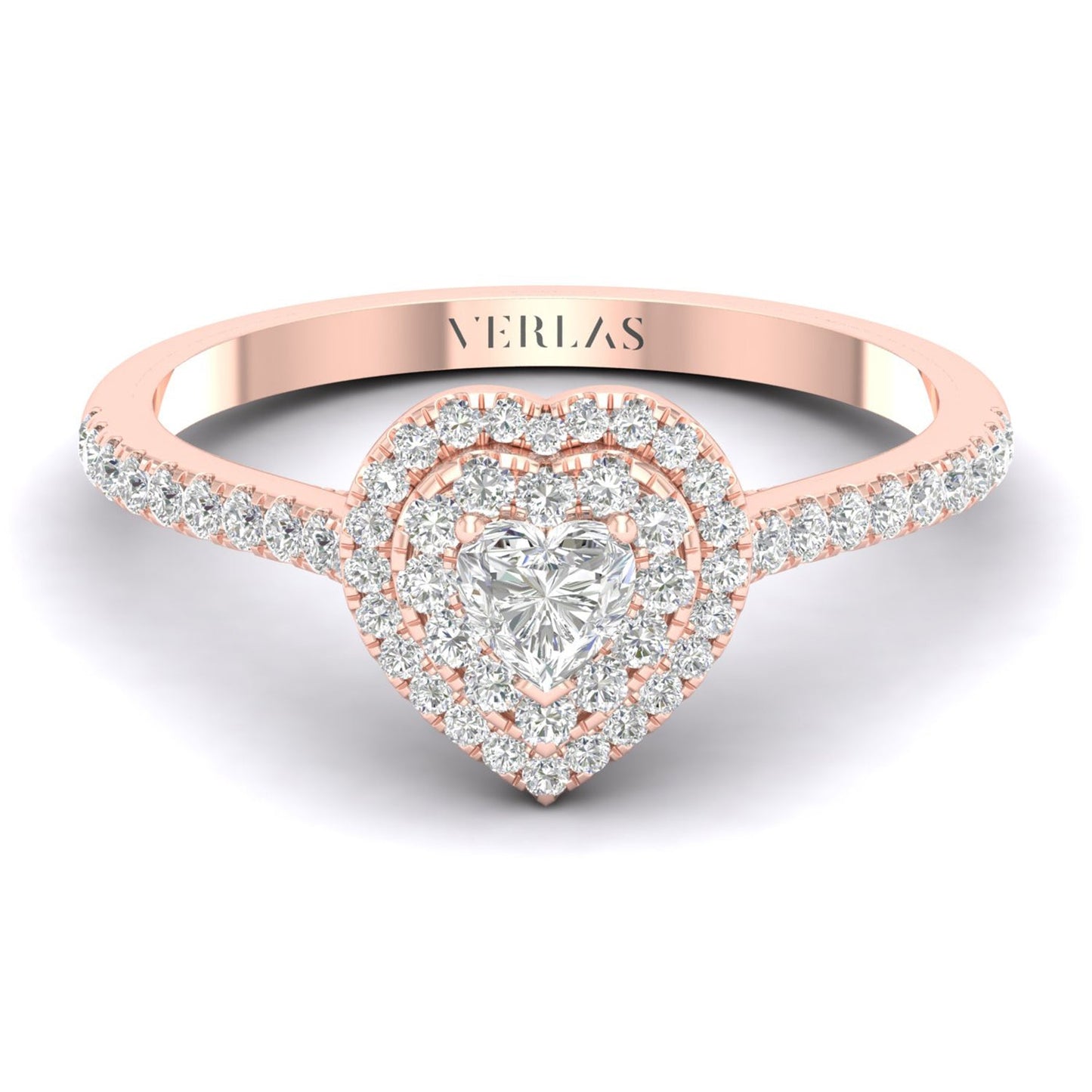 Essential 4-Pronged Round Ring_Product Angle_1/2 Ct. - 1