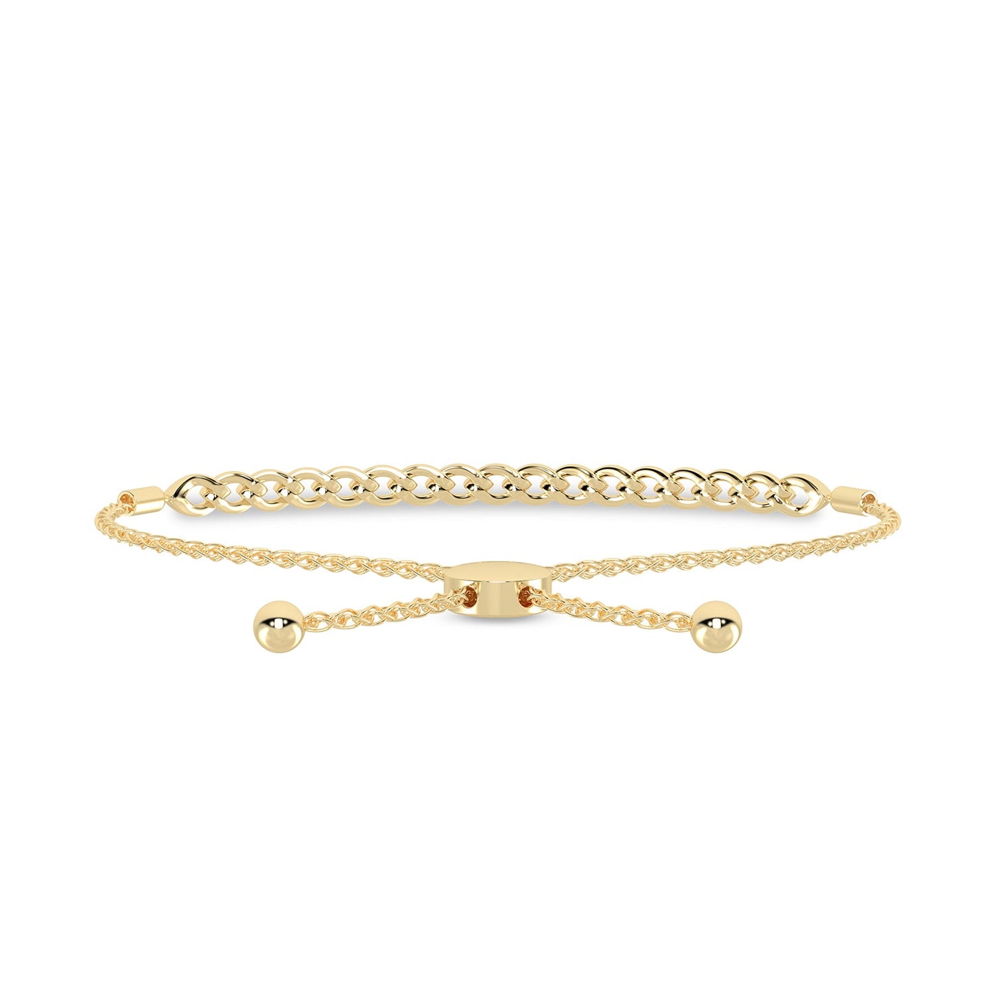 Marquise Harmony Diamond Bolo Bracelet _Product Angle_1/2 Ct. - 3