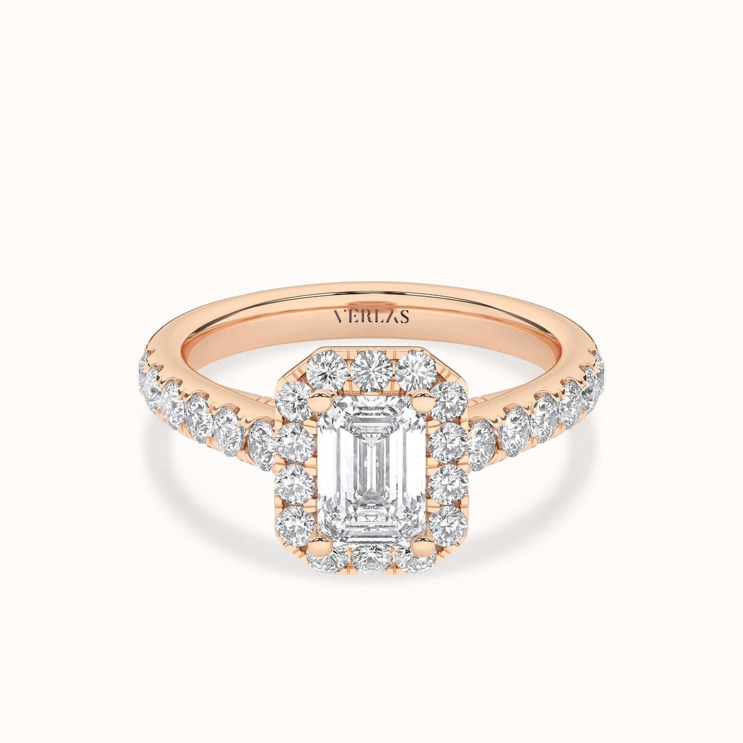 Signature Emerald Halo Ring