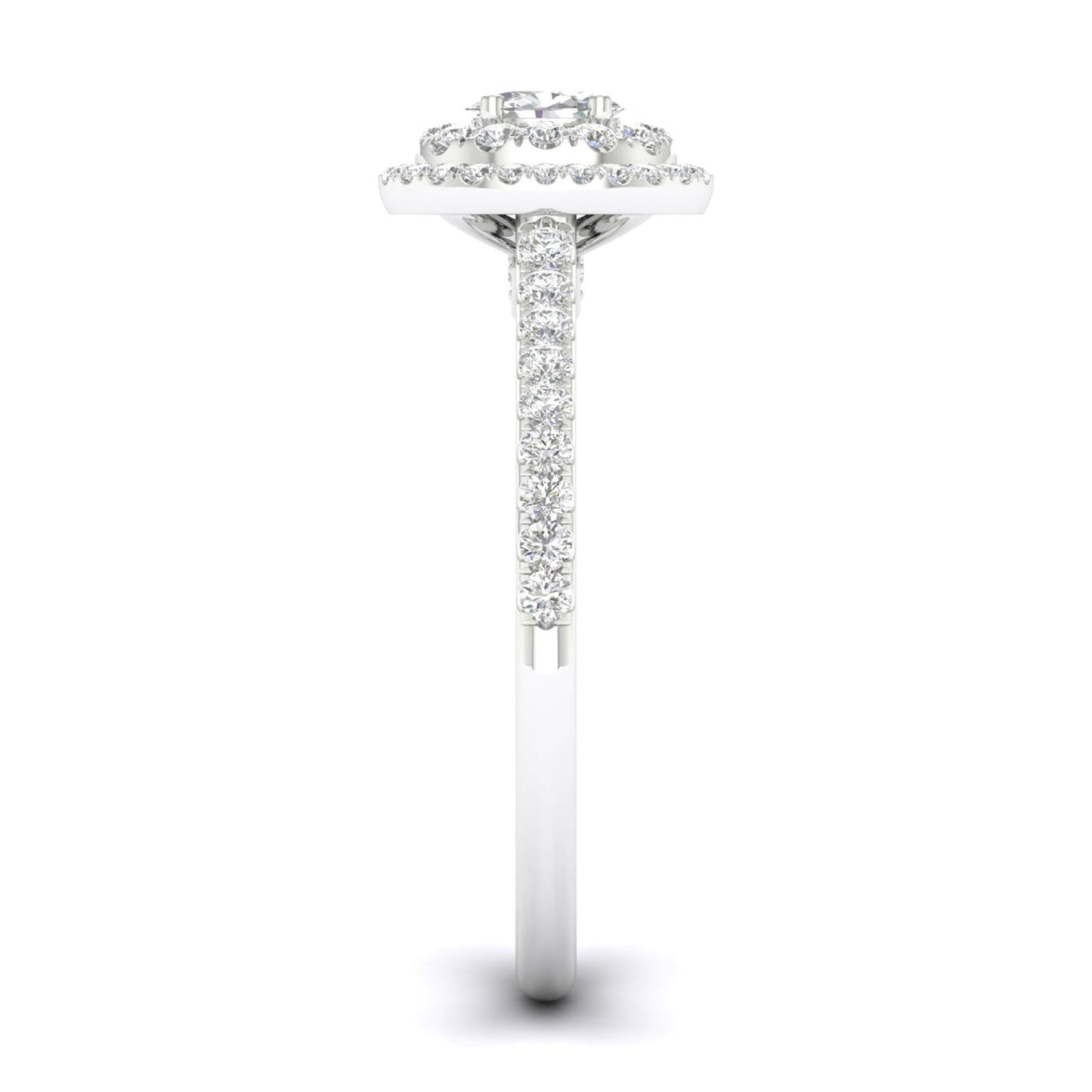 Signature Ellipse Double Halo Ring