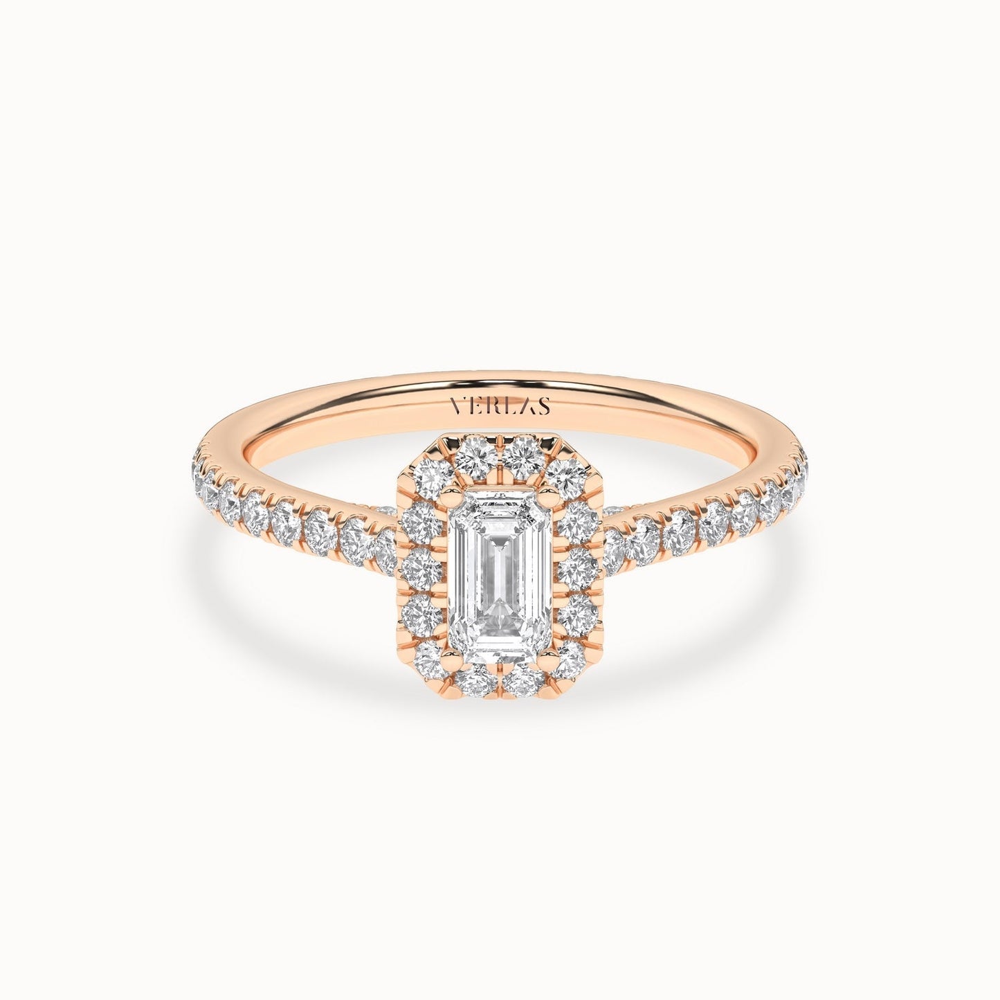 Signature Emerald Halo Ring
