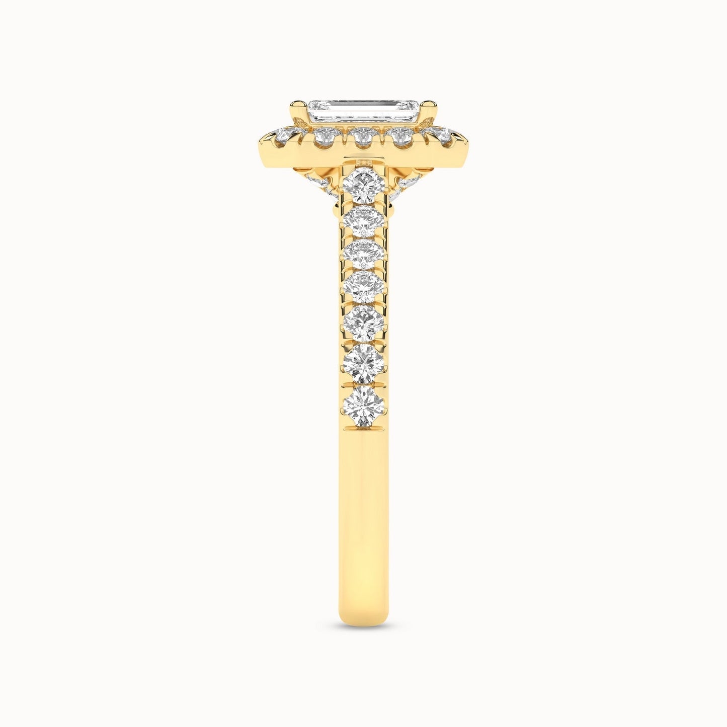 Signature Emerald Halo Ring