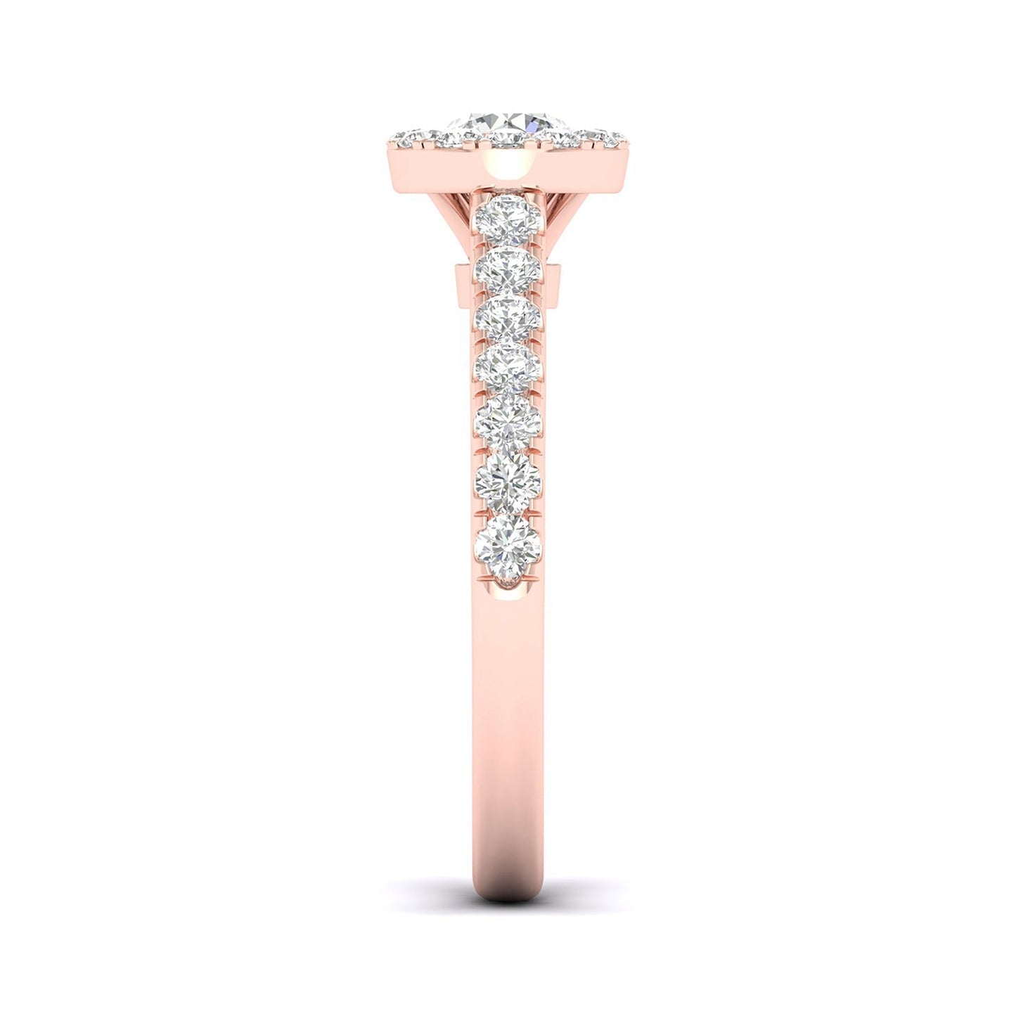 Essential 4-Pronged Round Ring_Product Angle_1 Ct. - 4