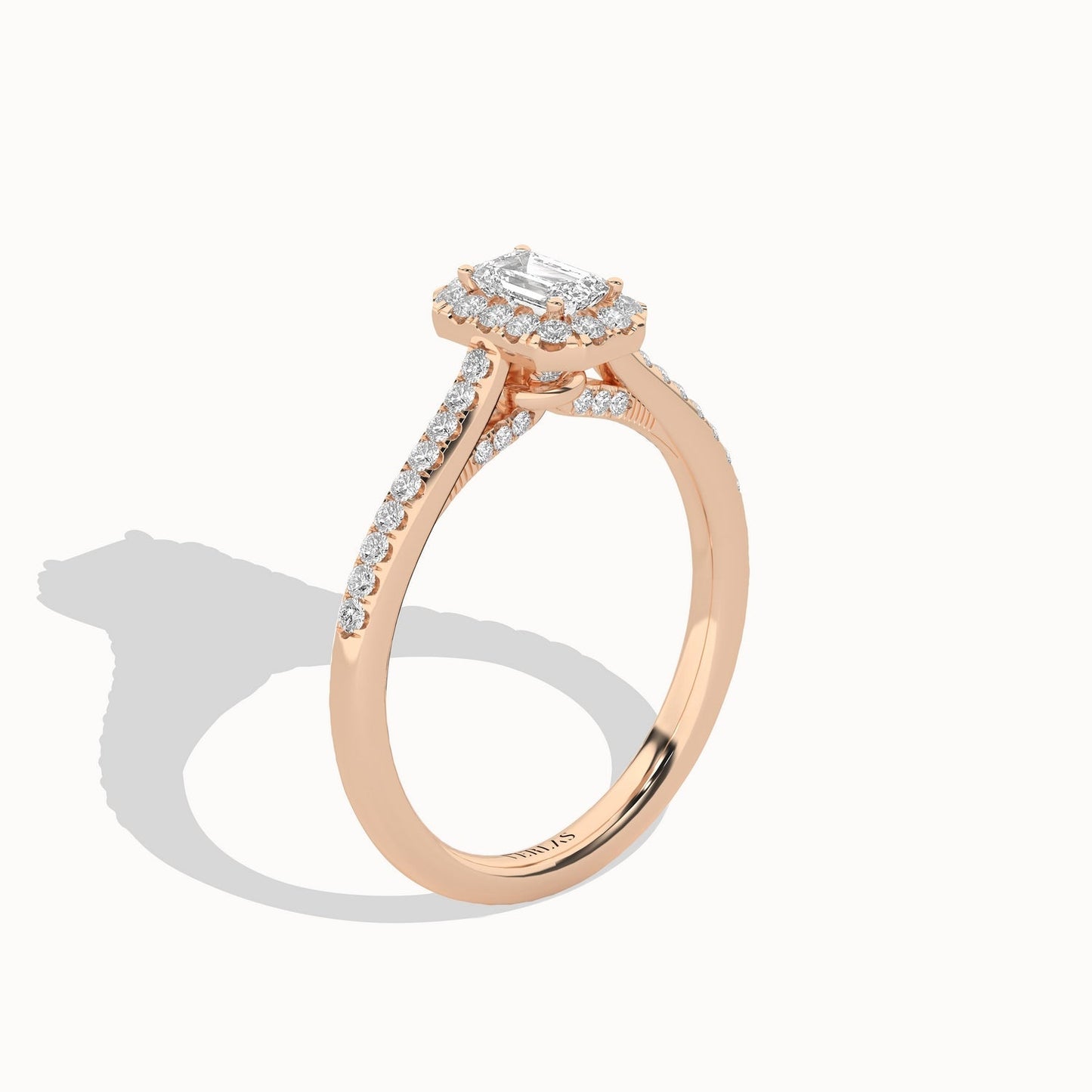 Signature Emerald Halo Ring