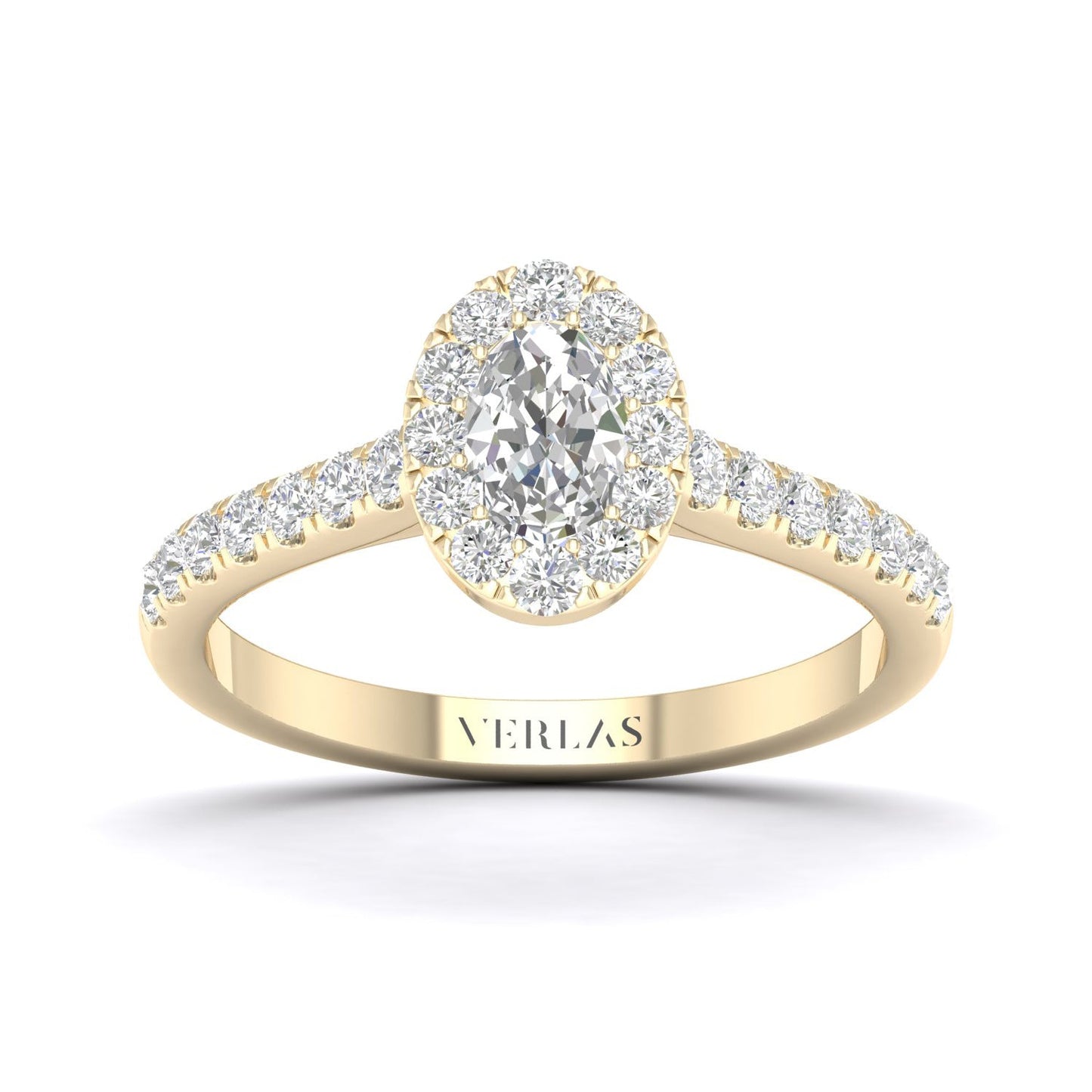 Signature Iconic Ellipse Halo Ring