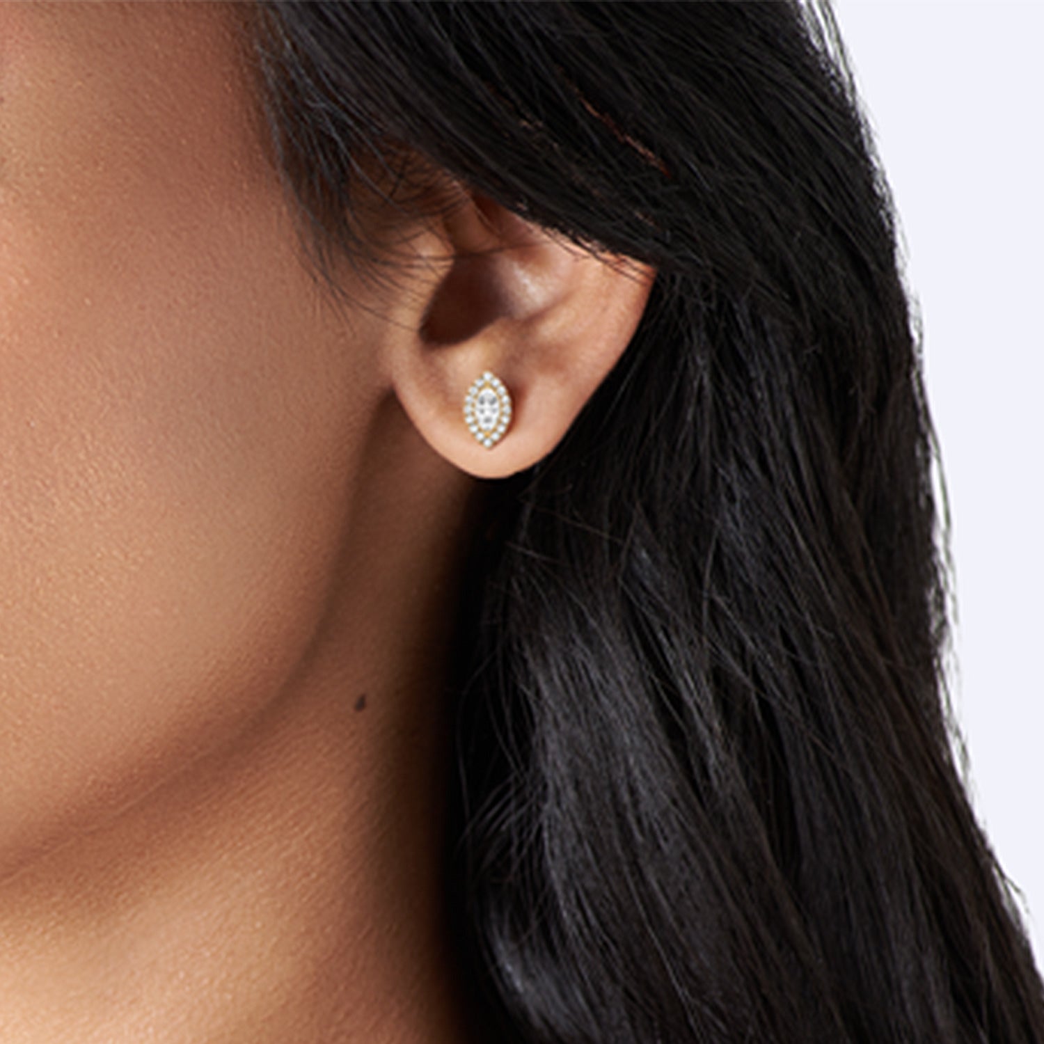 Marquise Halo Studs_Product Angle_PCP Main Image