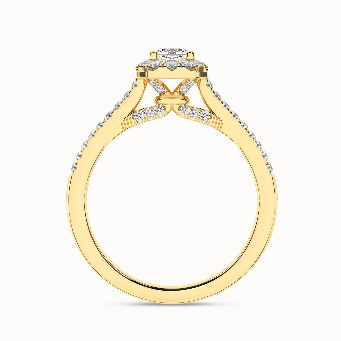 Signature Princess Halo Ring