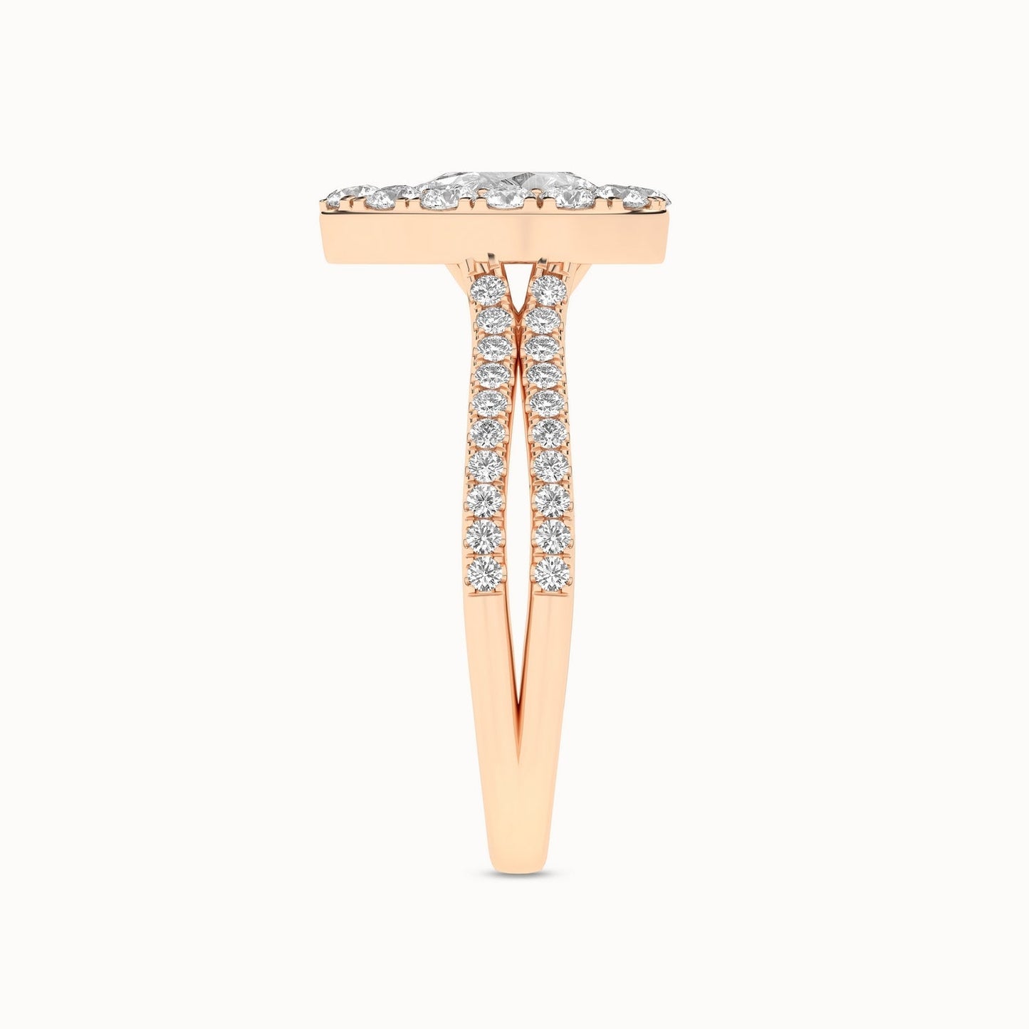 Unified Iconic Dewdrop Halo Ring_Product Angle_1 5/8Ct - 4