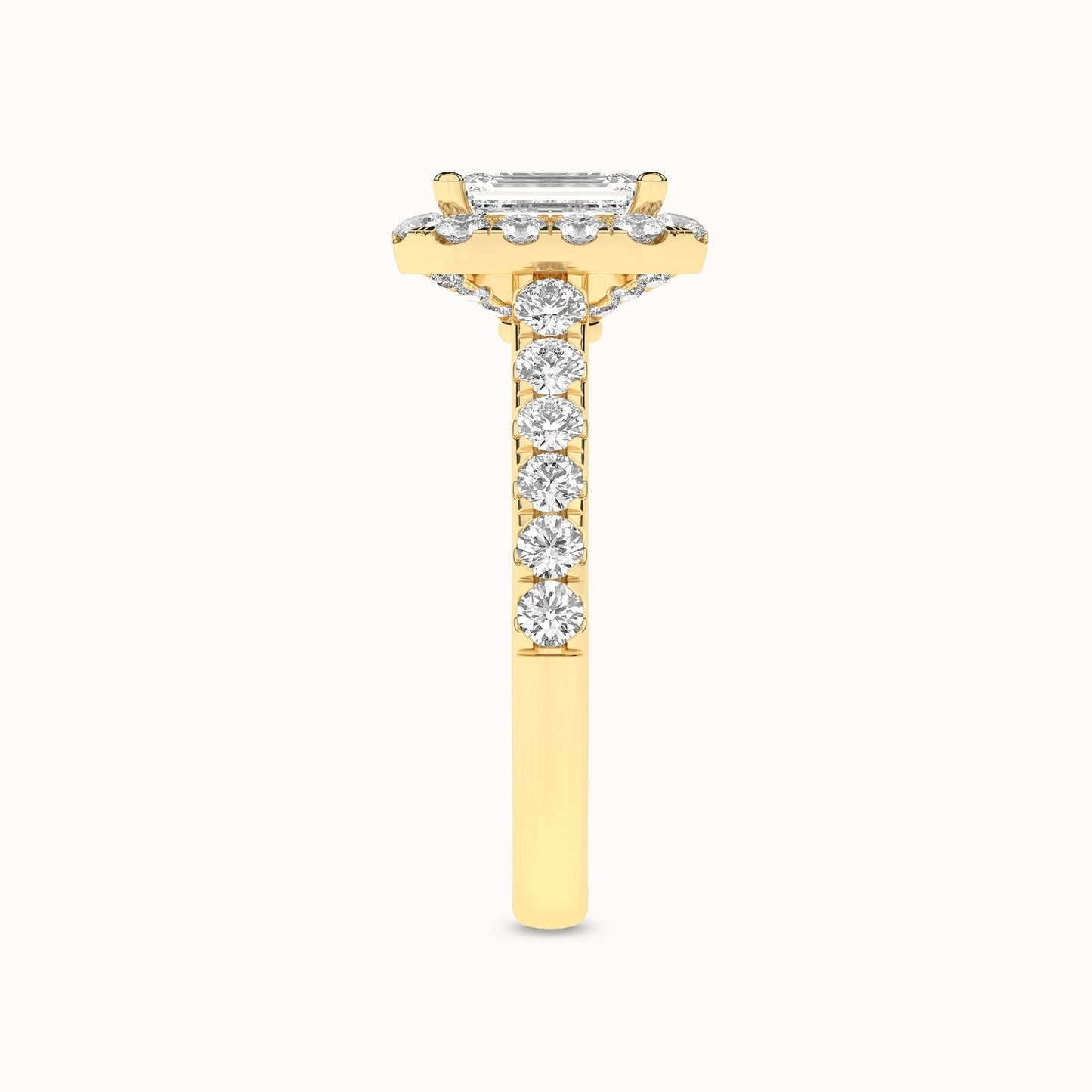 Signature Emerald Halo Ring