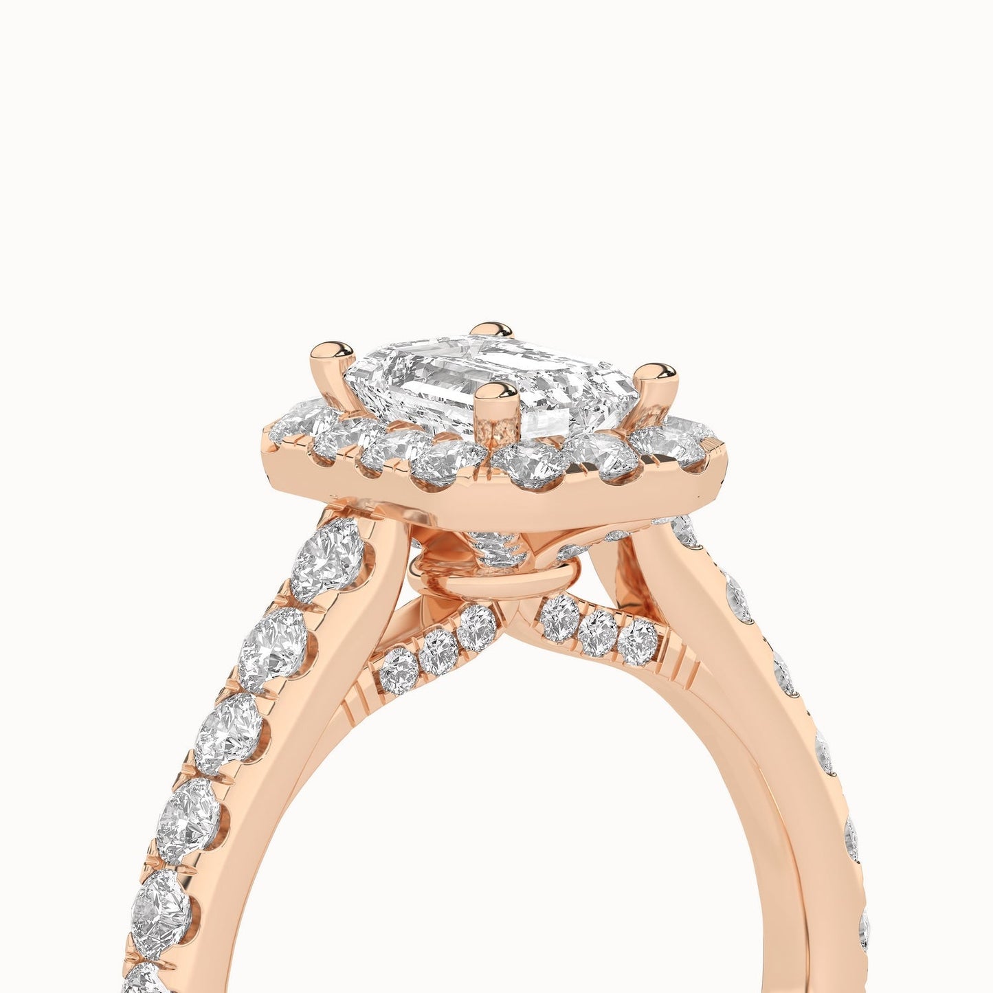 Signature Emerald Halo Ring