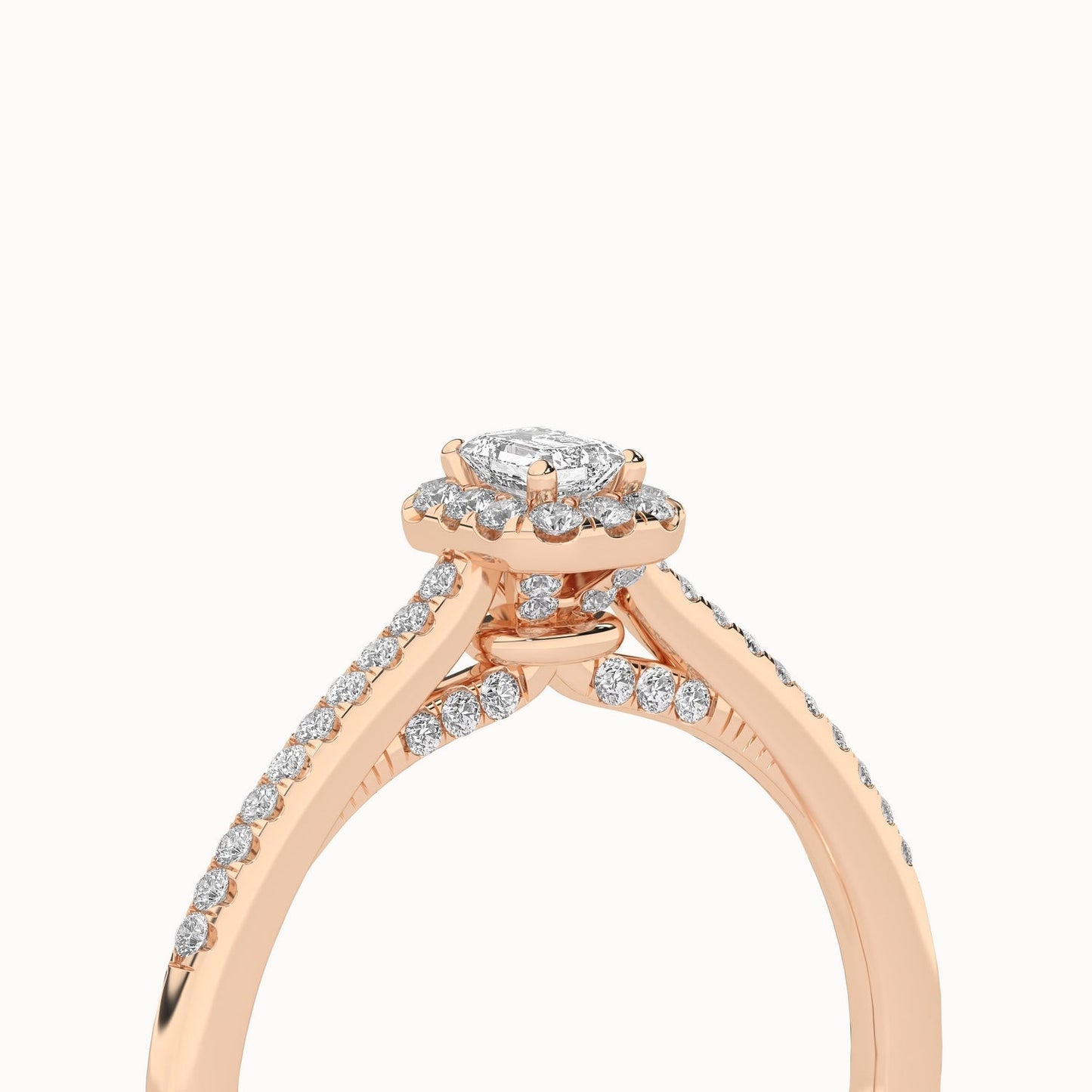 Signature Emerald Halo Ring