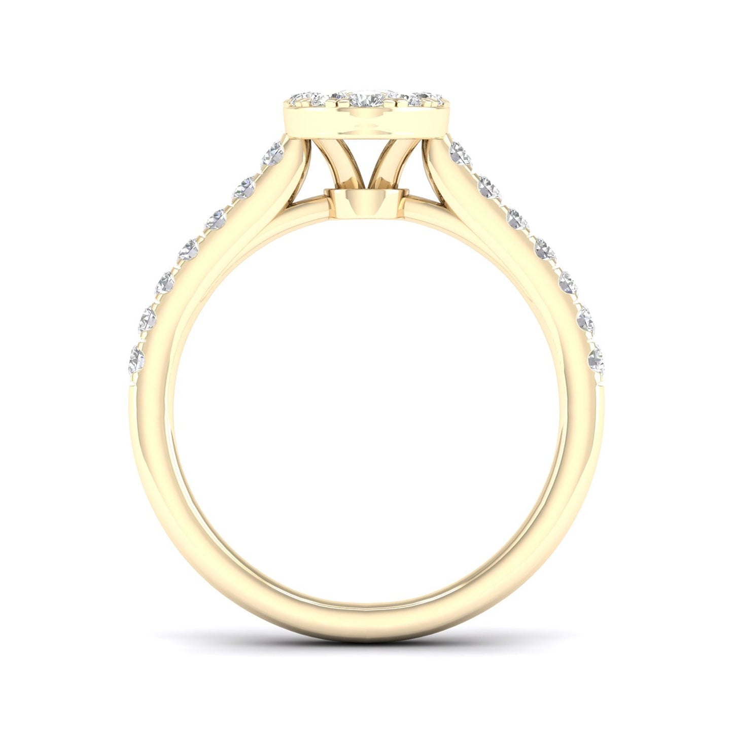 Essential 4-Pronged Round Ring_Product Angle_1 Ct. - 3