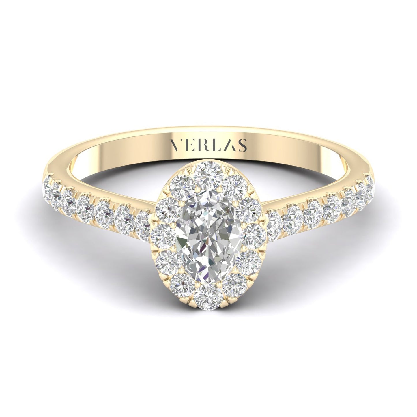 Essential 4-Pronged Round Ring_Product Angle_1 Ct. - 1