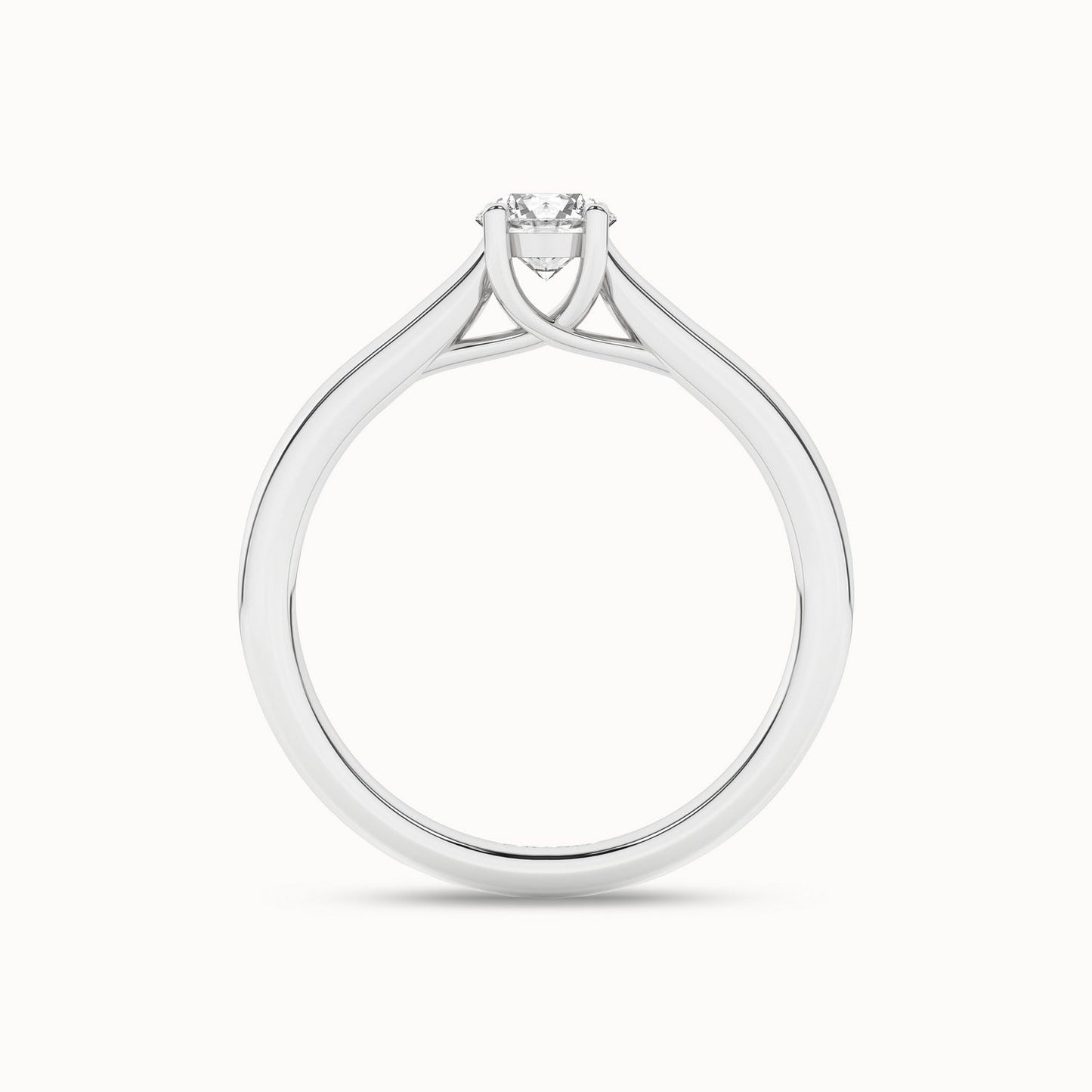 Timeless Round Ring_Product Angle_1/2Ct - 2