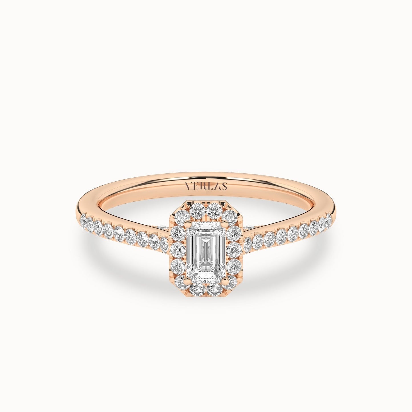 Signature Emerald Halo Ring