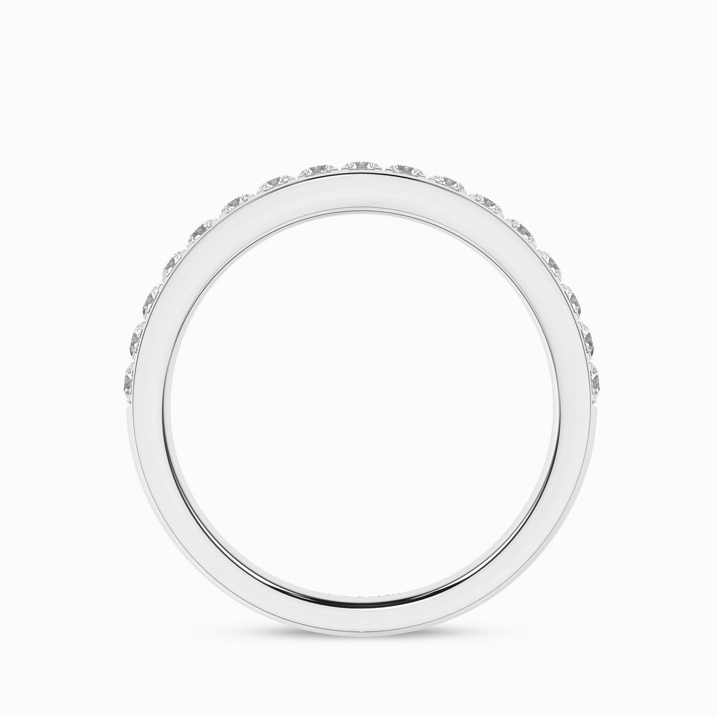 Trailing Diamonds Band_Product Angle_1/3Ct - 2