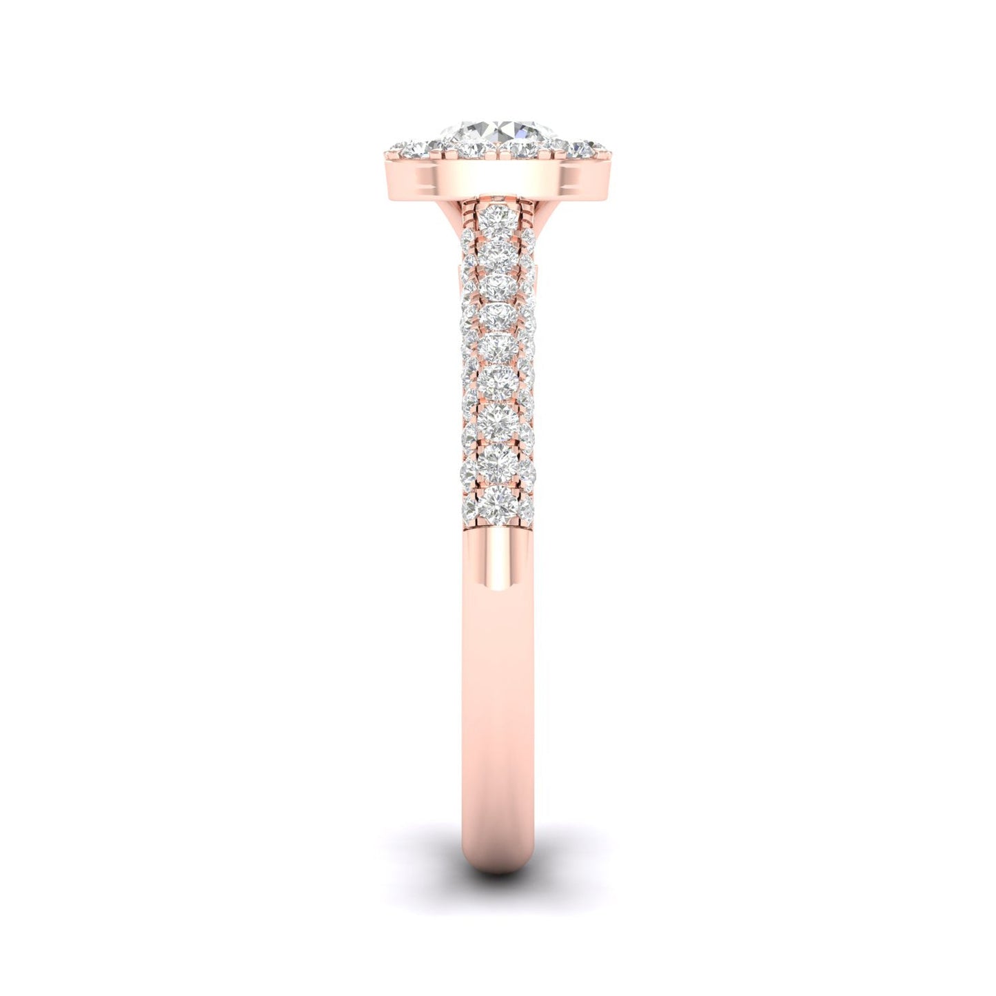 Essential 4-Pronged Round Ring_Product Angle_1 Ct. - 4
