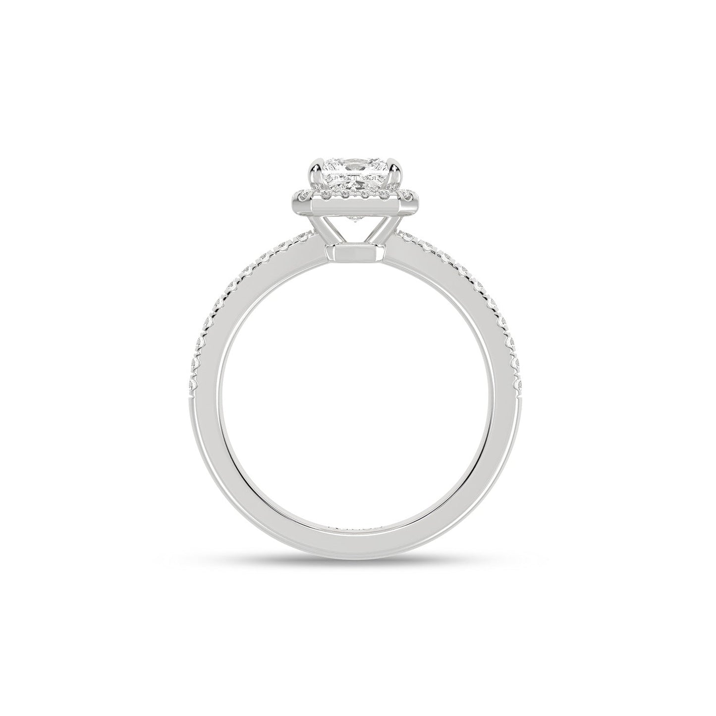 Luxe Princess Halo Ring