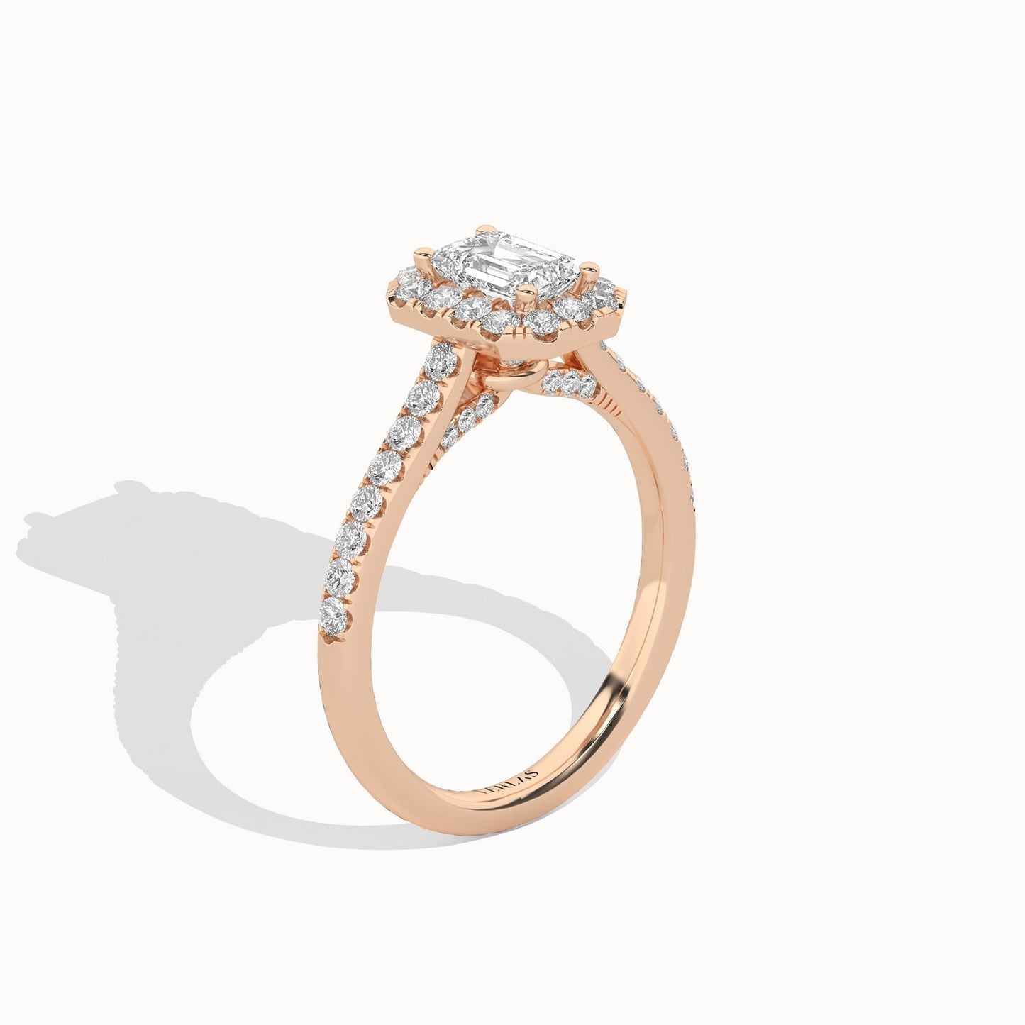 Signature Emerald Halo Ring
