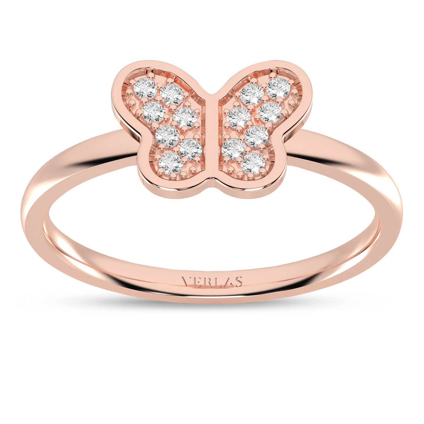 Butterfly Diamond Glistening Ring_Product Angle_PCP Main Image